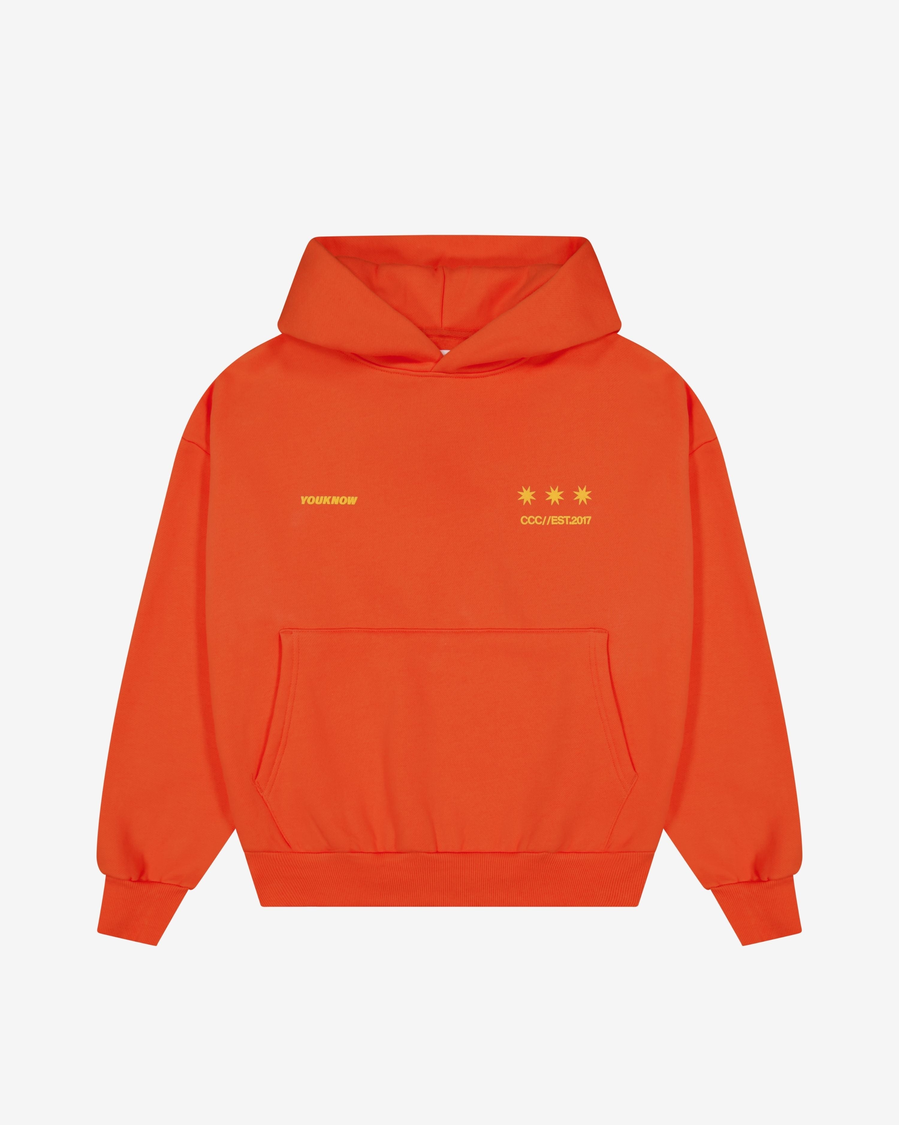 Big Back Hoodie | Orange Sherbert