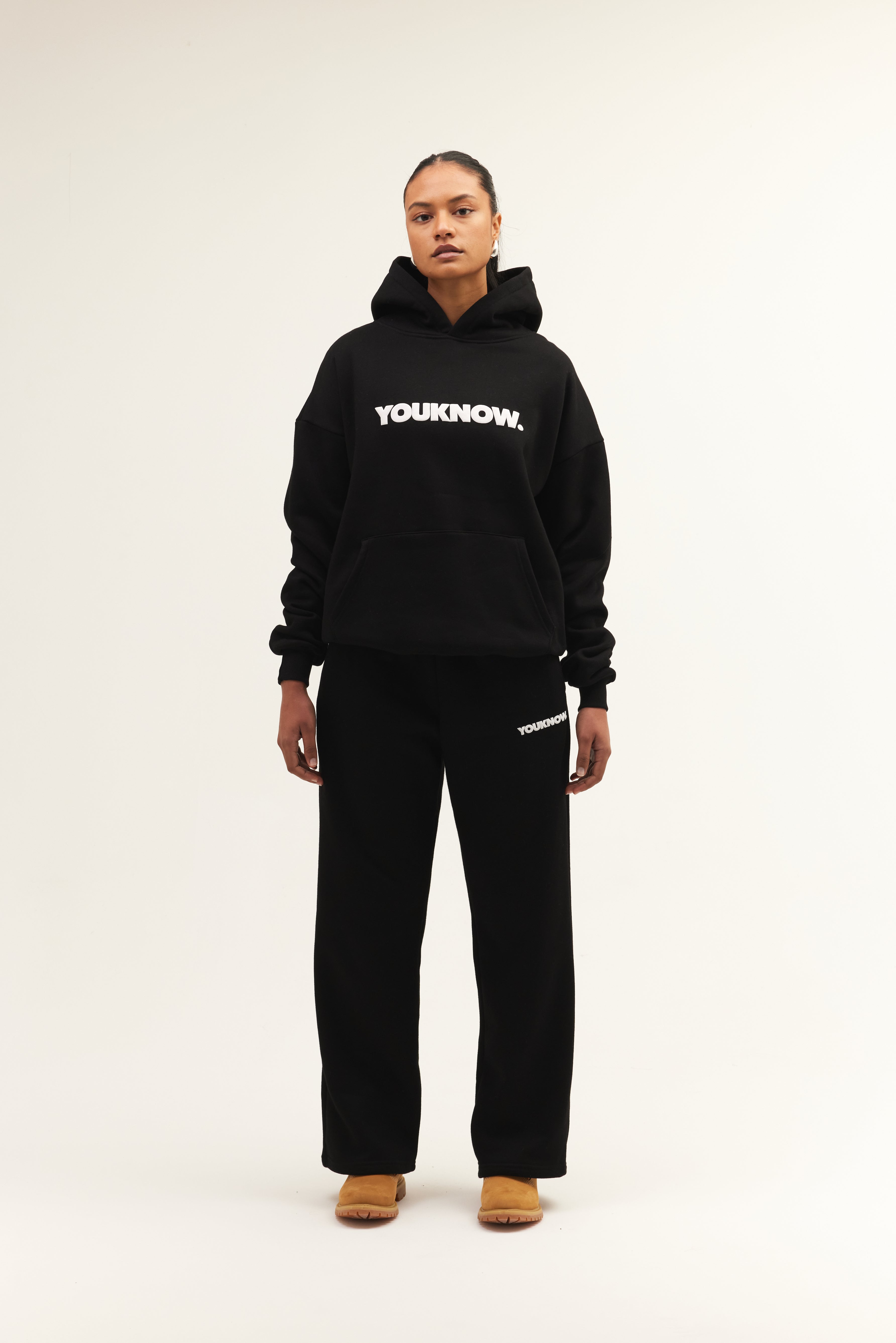 Block Hoodie | Black