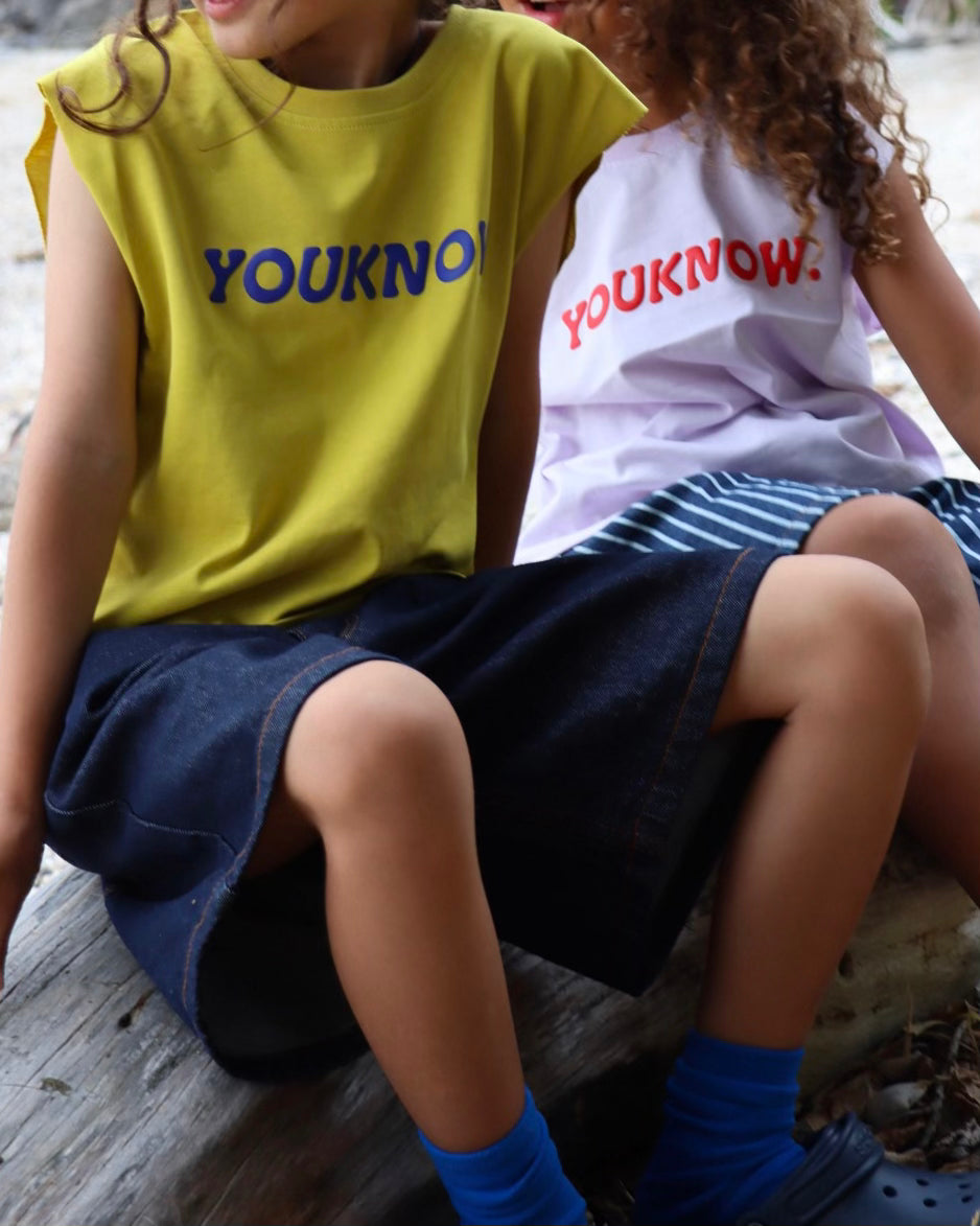 Kids Boxy Tank | Purple