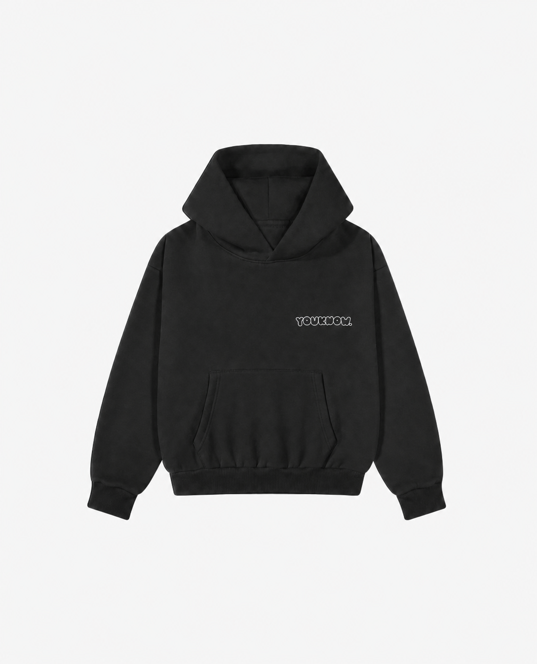 Kids Sunset Box Hoodie | Black
