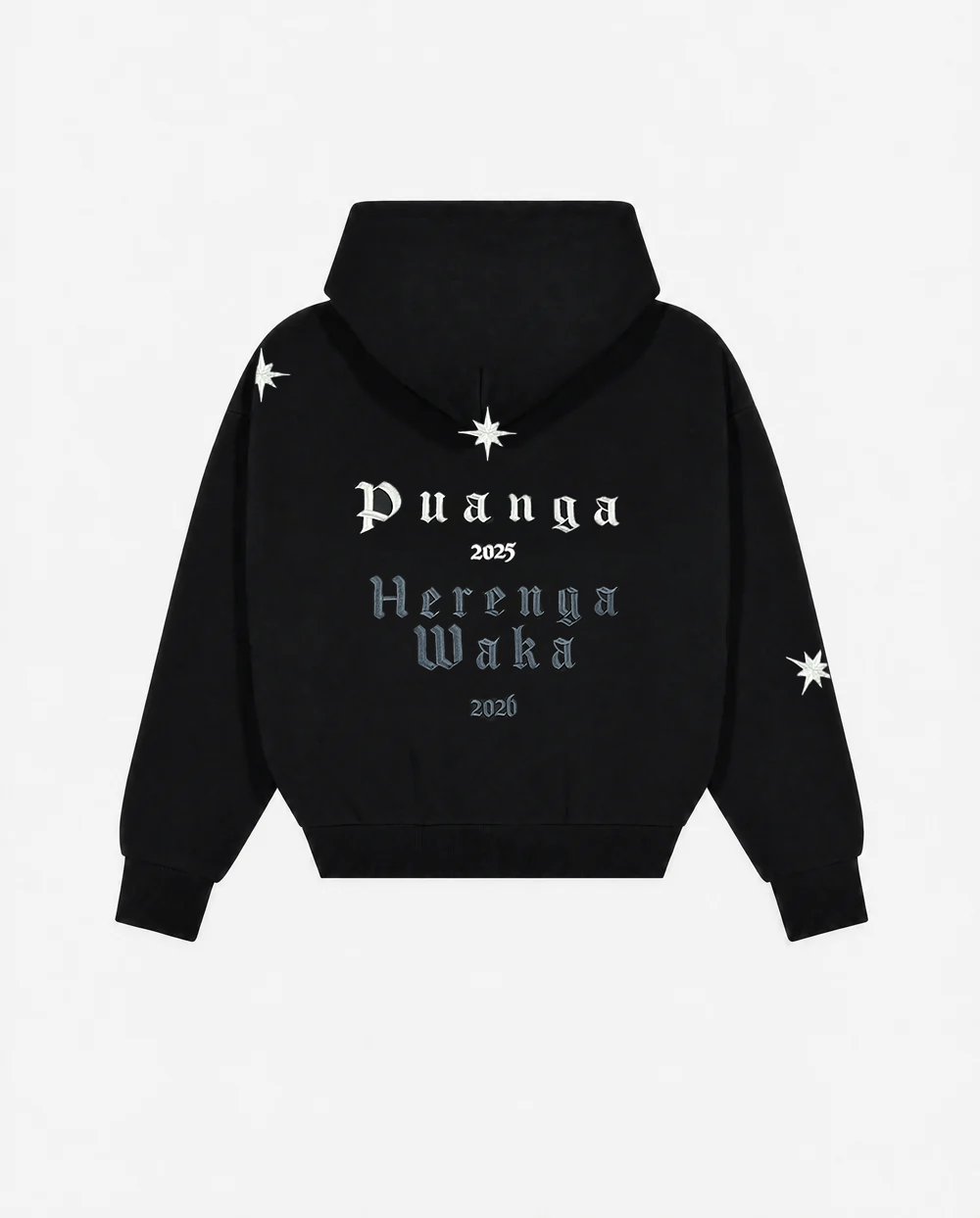 Adults Matariki Hoodie | Black