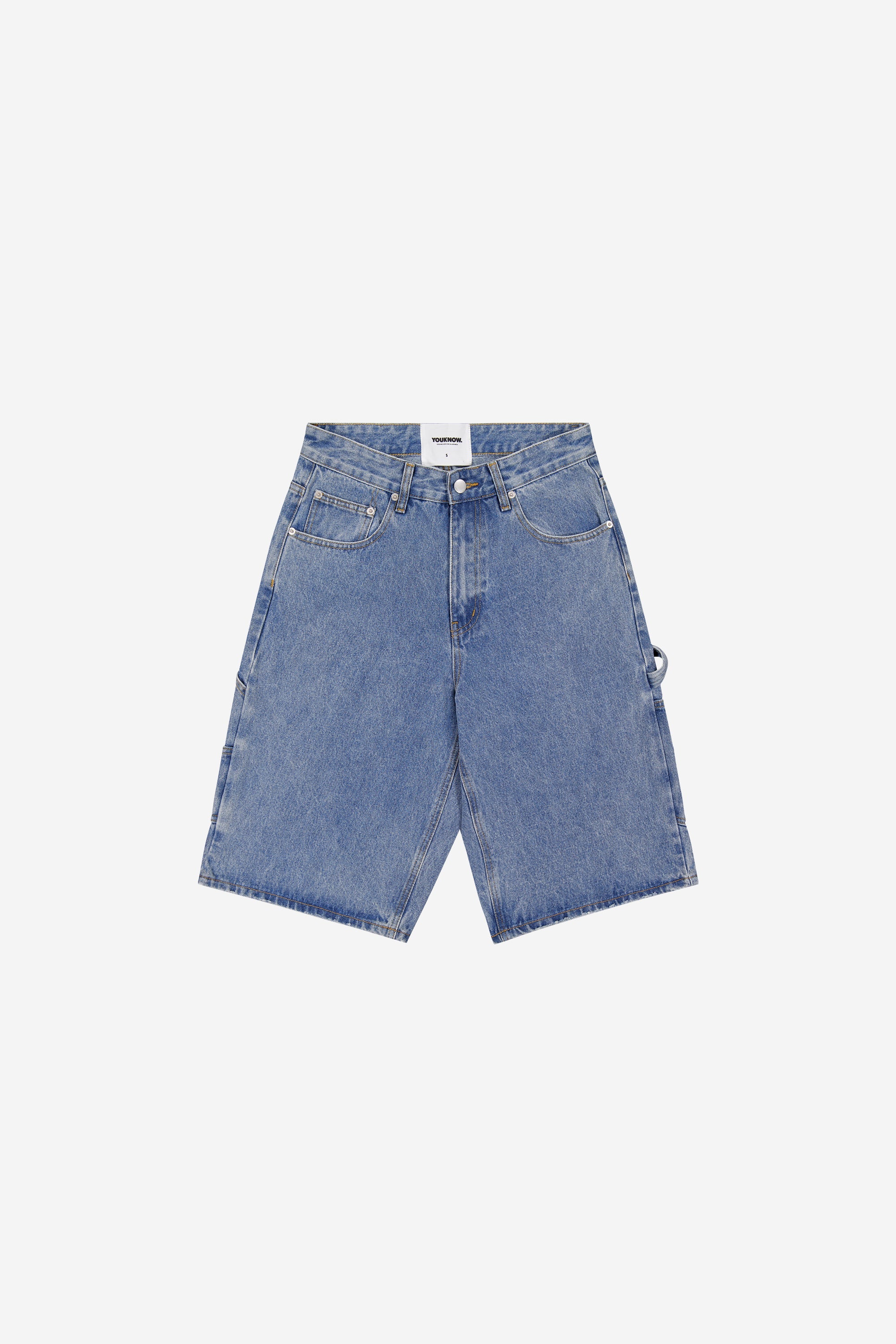 Denim Jorts | Light Wash