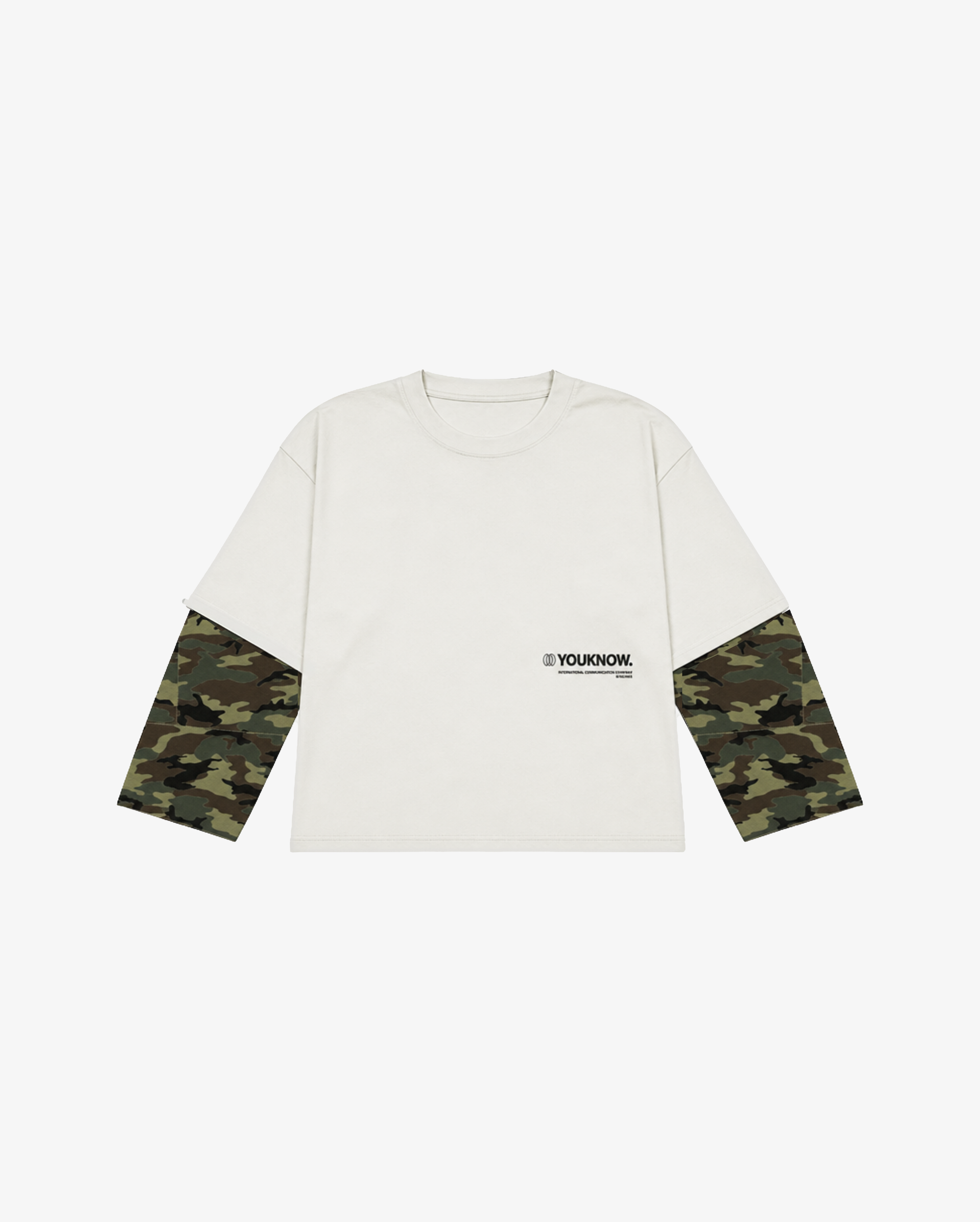 Kids Recon Layered Tee | Camo