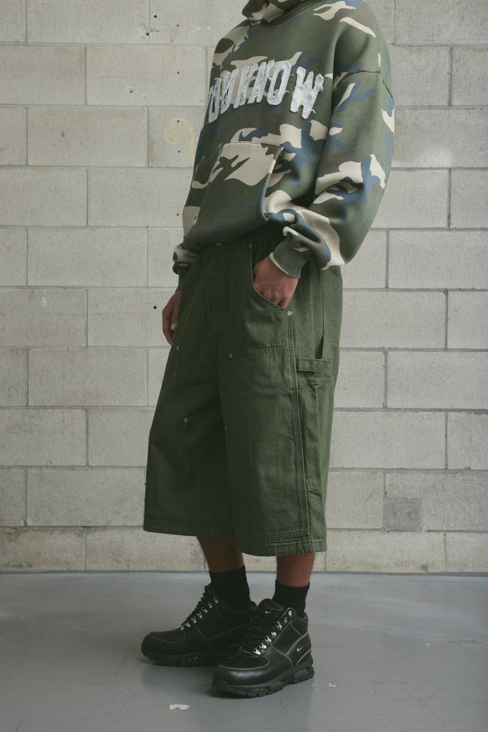 Carpenter Shorts | Olive