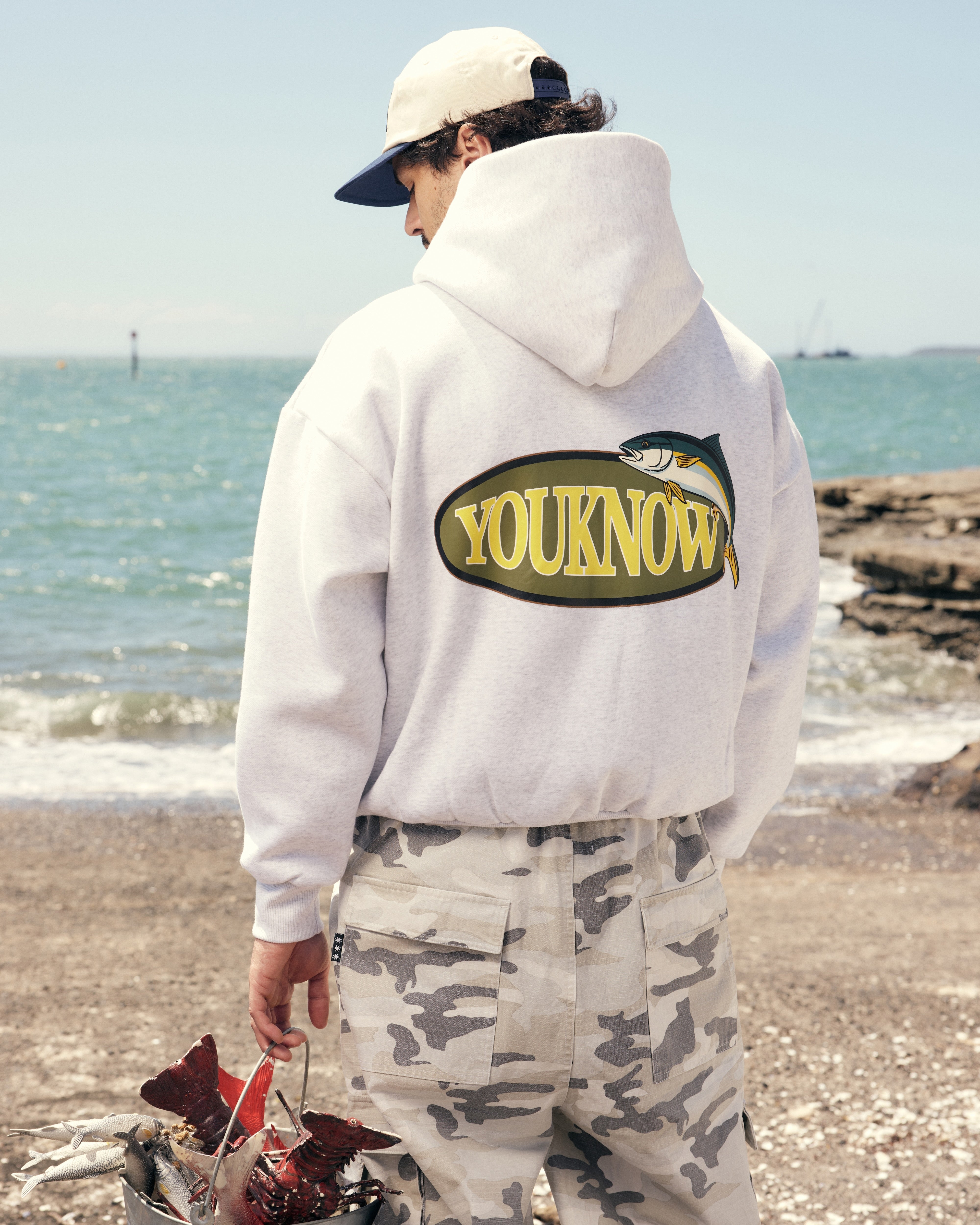 Kingfish Cap | Cream/Navy