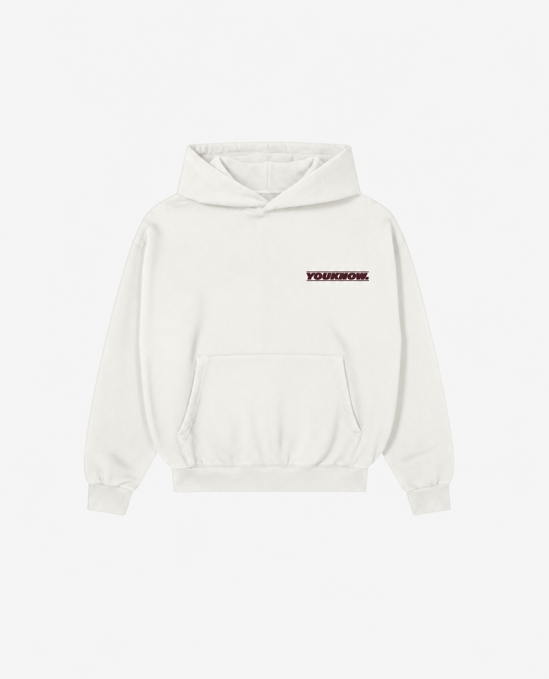 Daytona Hoodie 2.0 in Off White - back