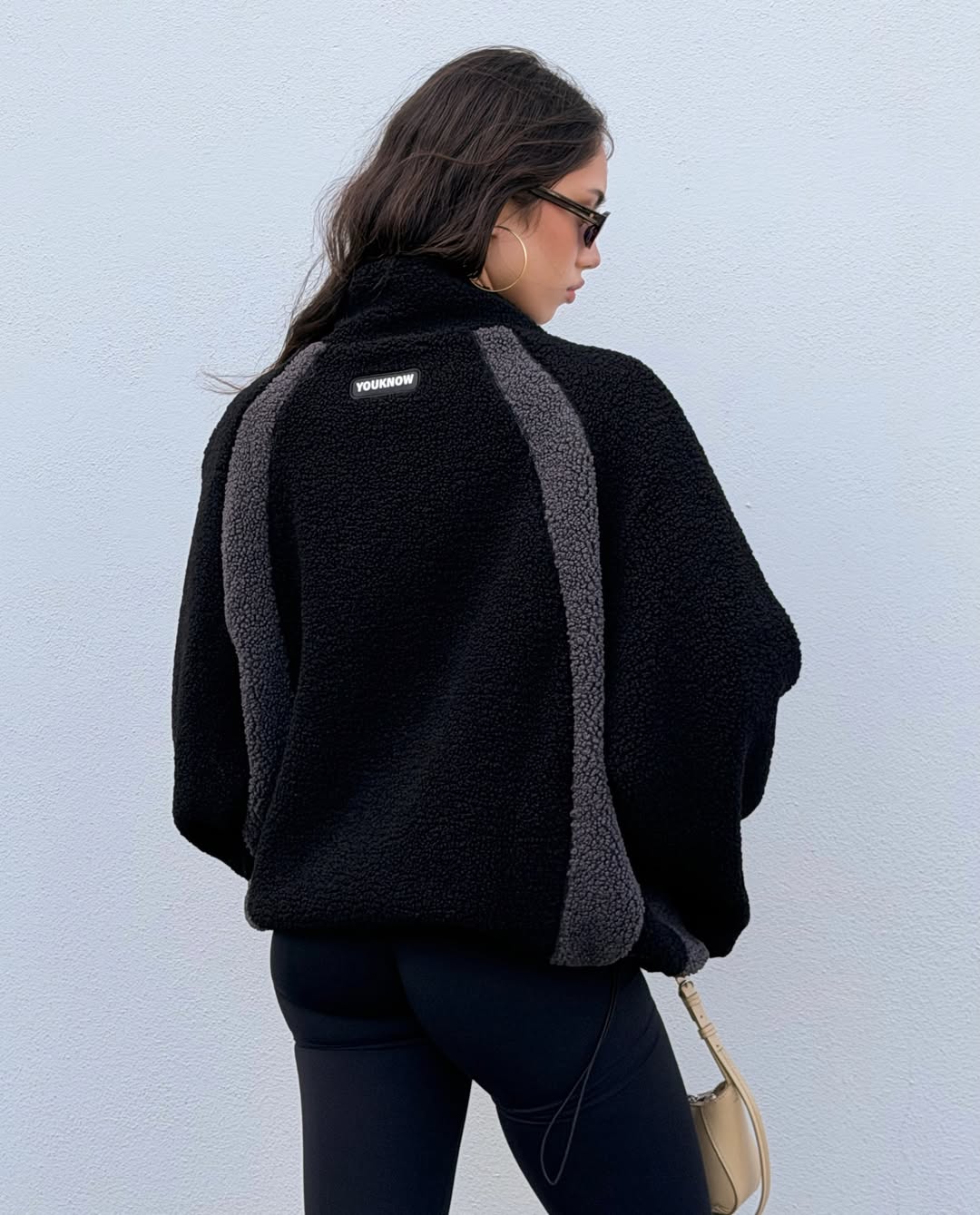 Sherpa Full Zip | Black