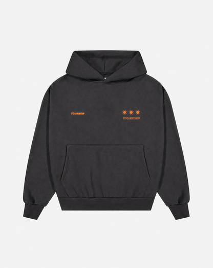 Big Back Hoodie | Charcoal