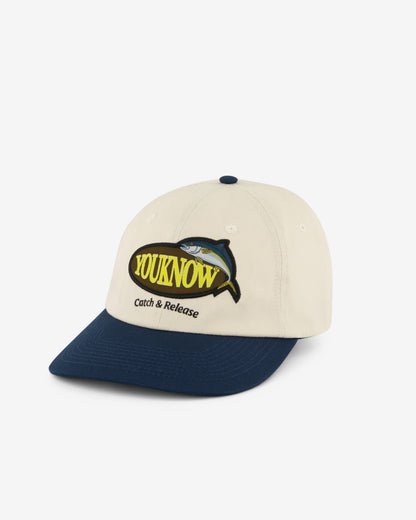 Kingfish Cap | Cream/Navy