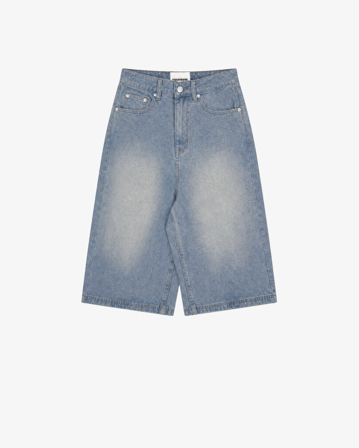 Jumbo Jorts | Mid Blue Wash
