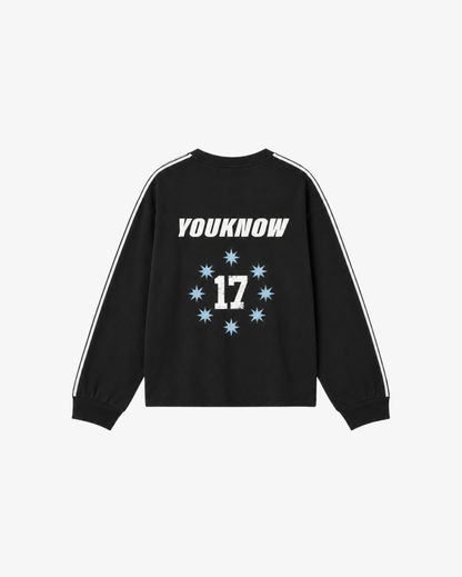 Kids Racing LS tee | Washed Black