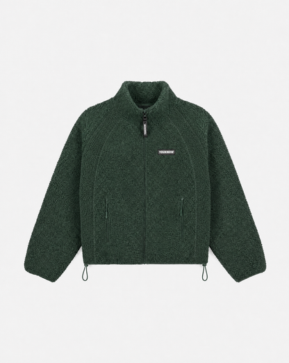 Sherpa Full Zip | Burnt Olive