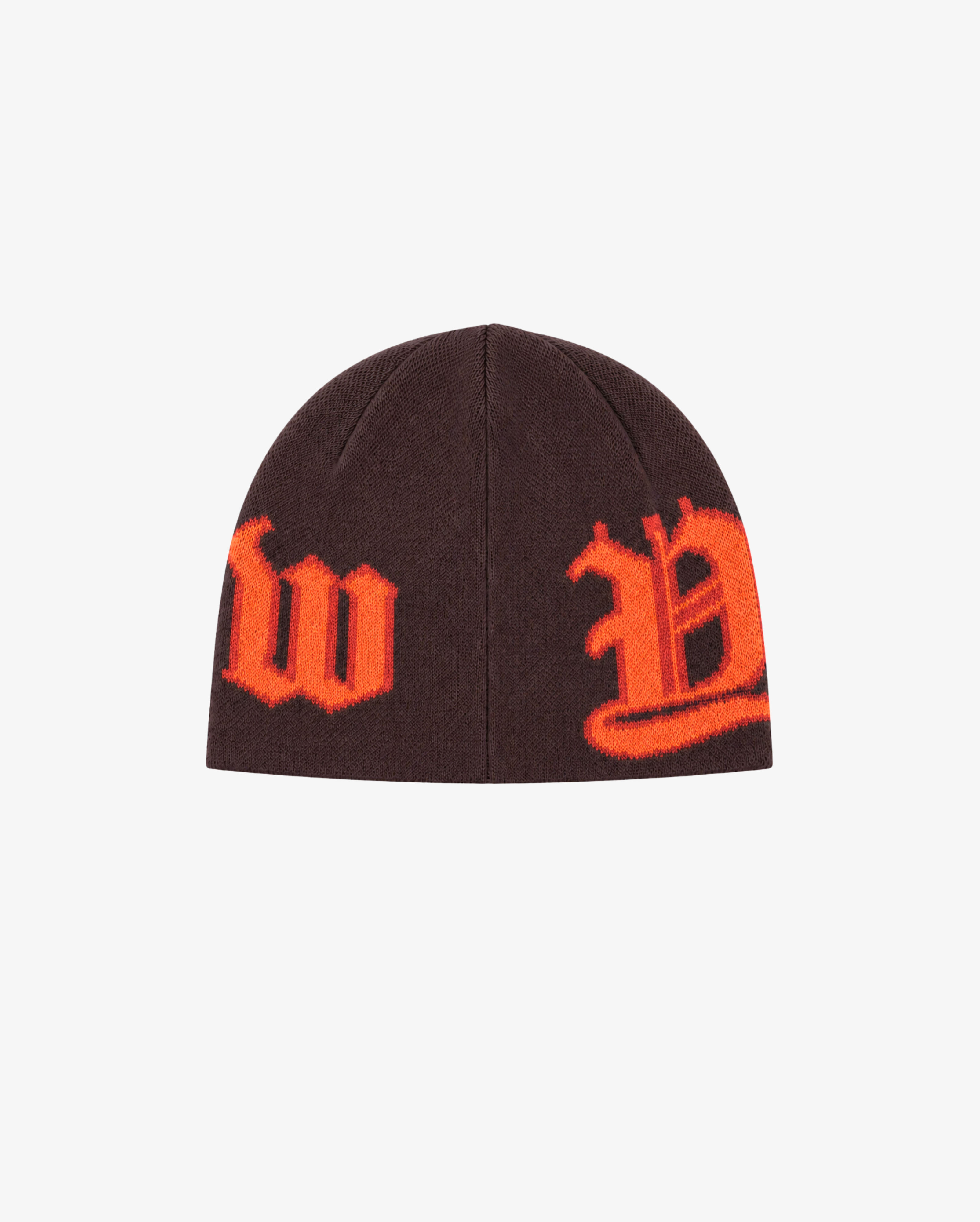 Jacquard Beanie | Brown