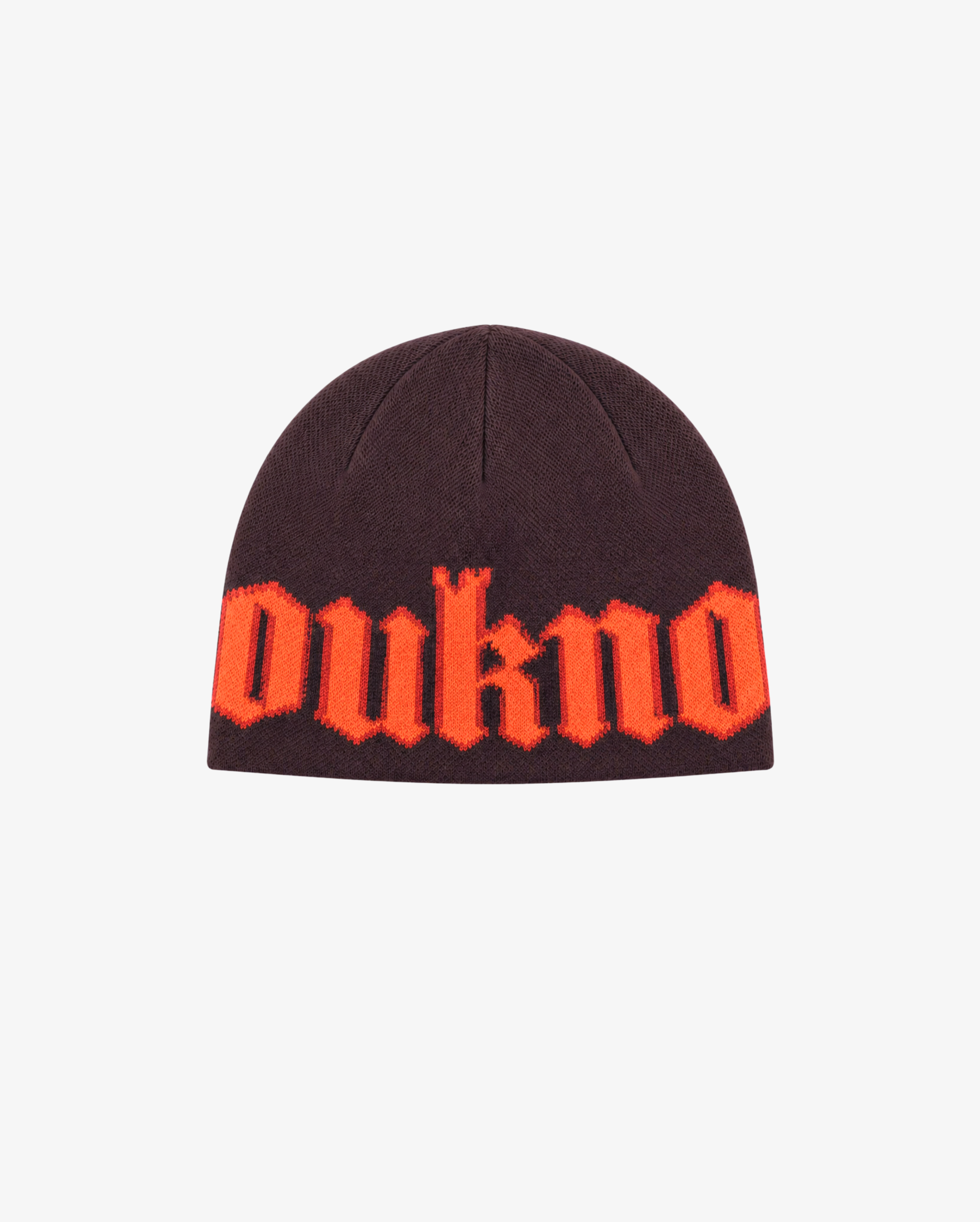 Jacquard Beanie | Brown