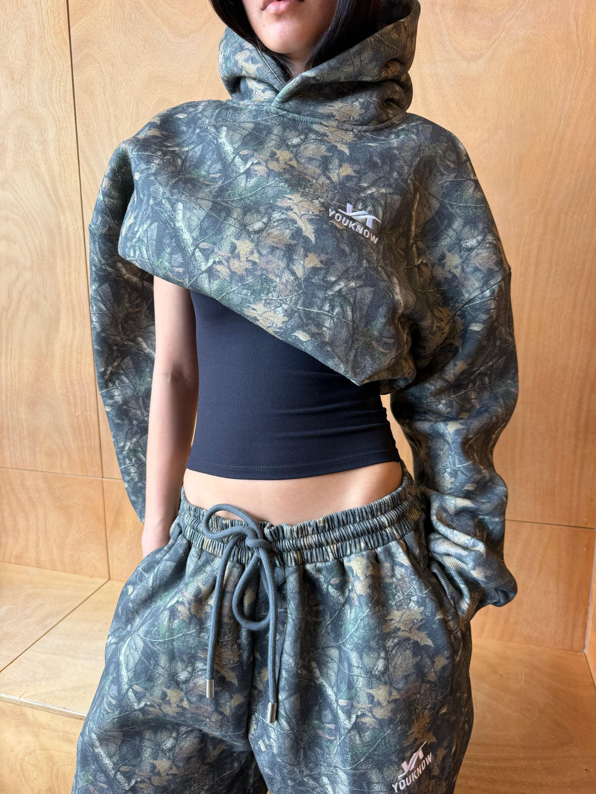 Velocity Hoodie | Foliage Camo