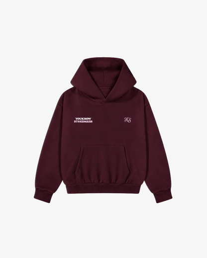 YK Kids x Steedmans Hoodie | Burgundy