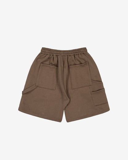 Core Oversized Shorts | Latte