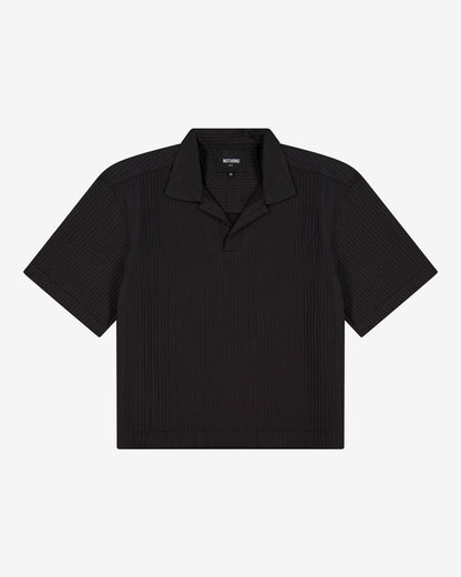 Nothing Boxy Pintuck Polo | Tar