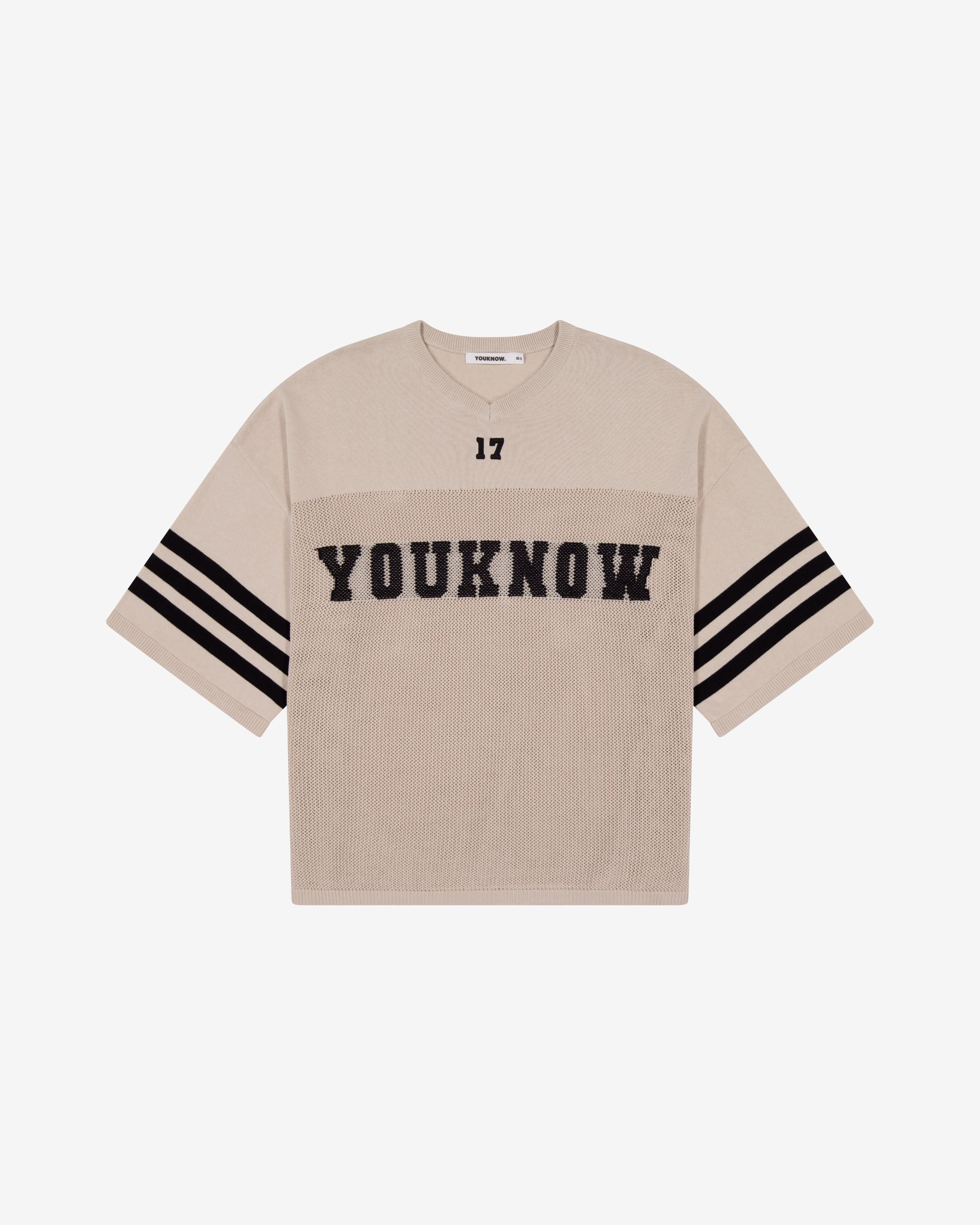 American Football Knit Jersey | Cloud Cream