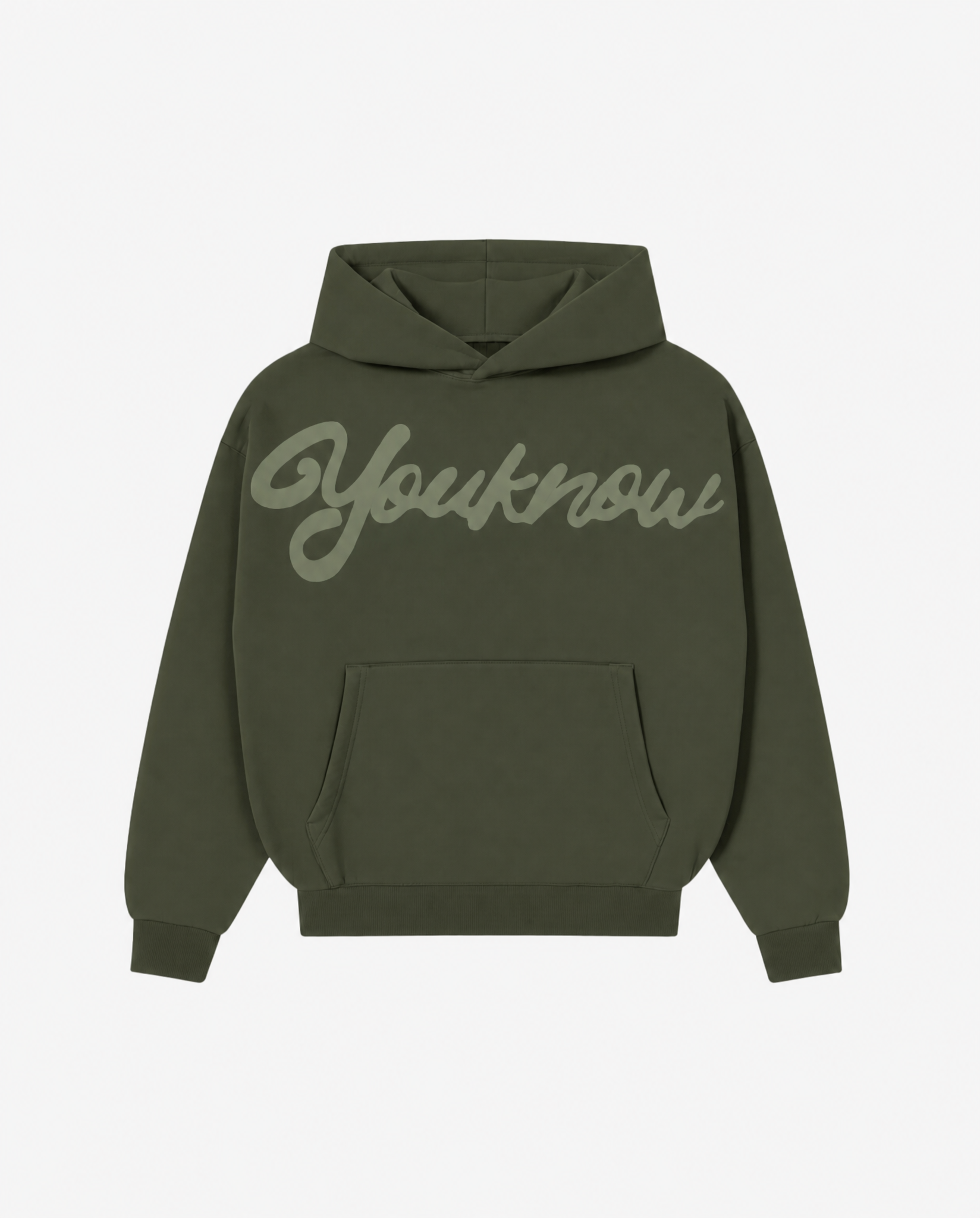 Drip Theory Hoodie 2.0 in Dark Olive