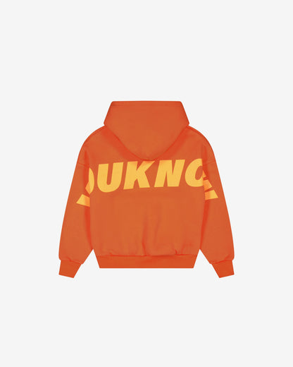 Kids Big Back Hoodie | Orange Sherbert