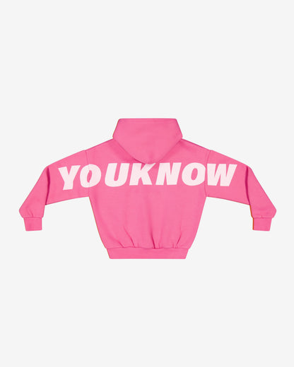 Kids Big Back Hoodie | Bubblegum Fizz
