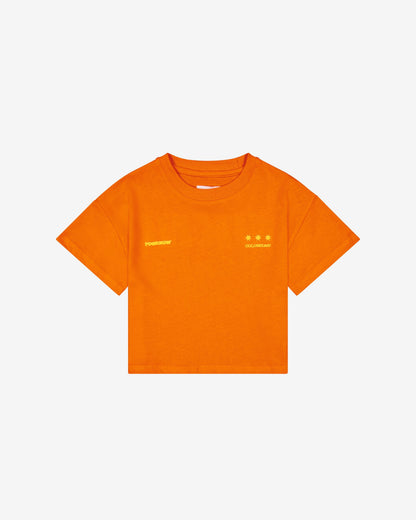 Kids Big Back Tee | Orange Sherbert