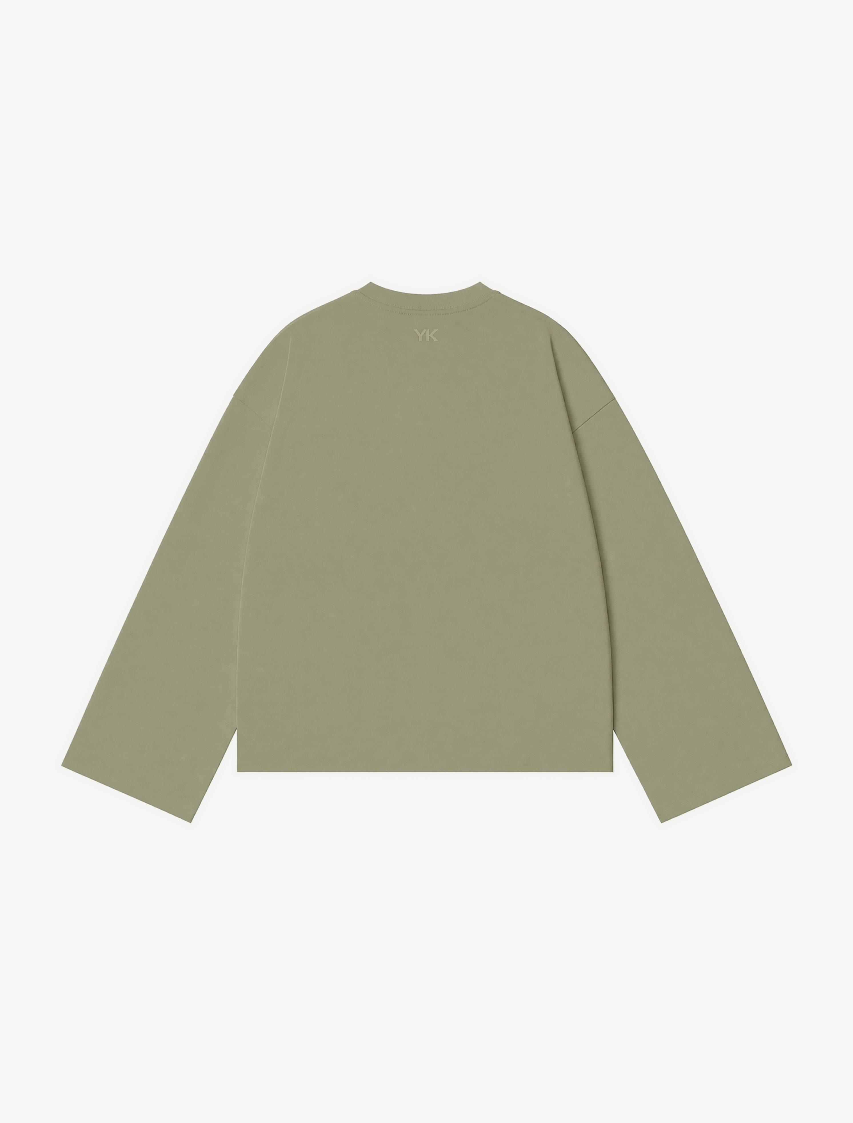 Nothing Wide Long Sleeve Tee | Moss-5
