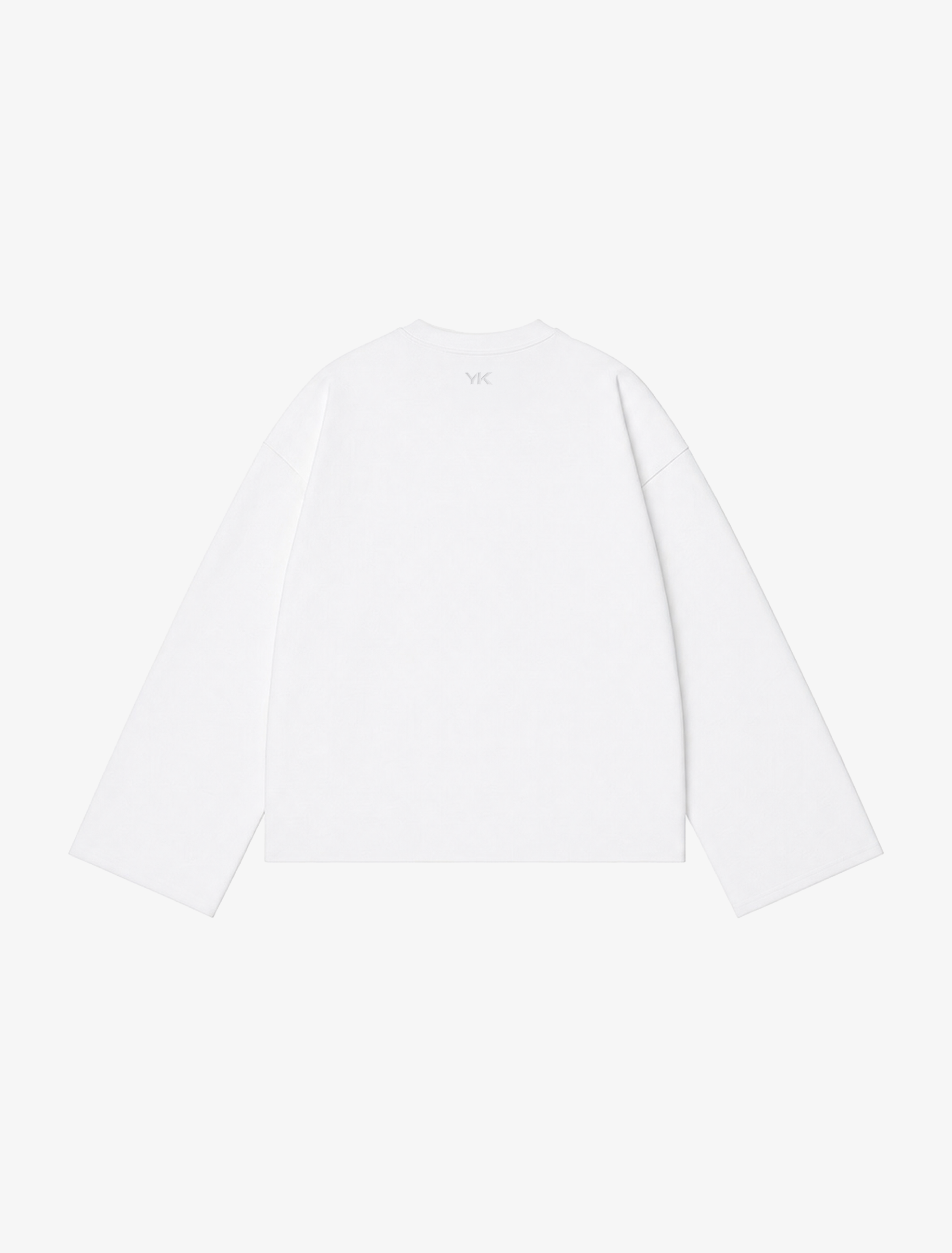 Nothing Wide Long Sleeve Tee | Cloud White-1