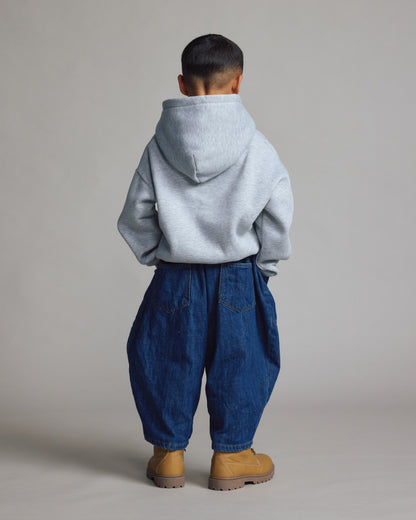Kids Core Box Hoodie | GREY MARLE