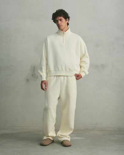 Core 1/4 Zip Pullover | Vanilla