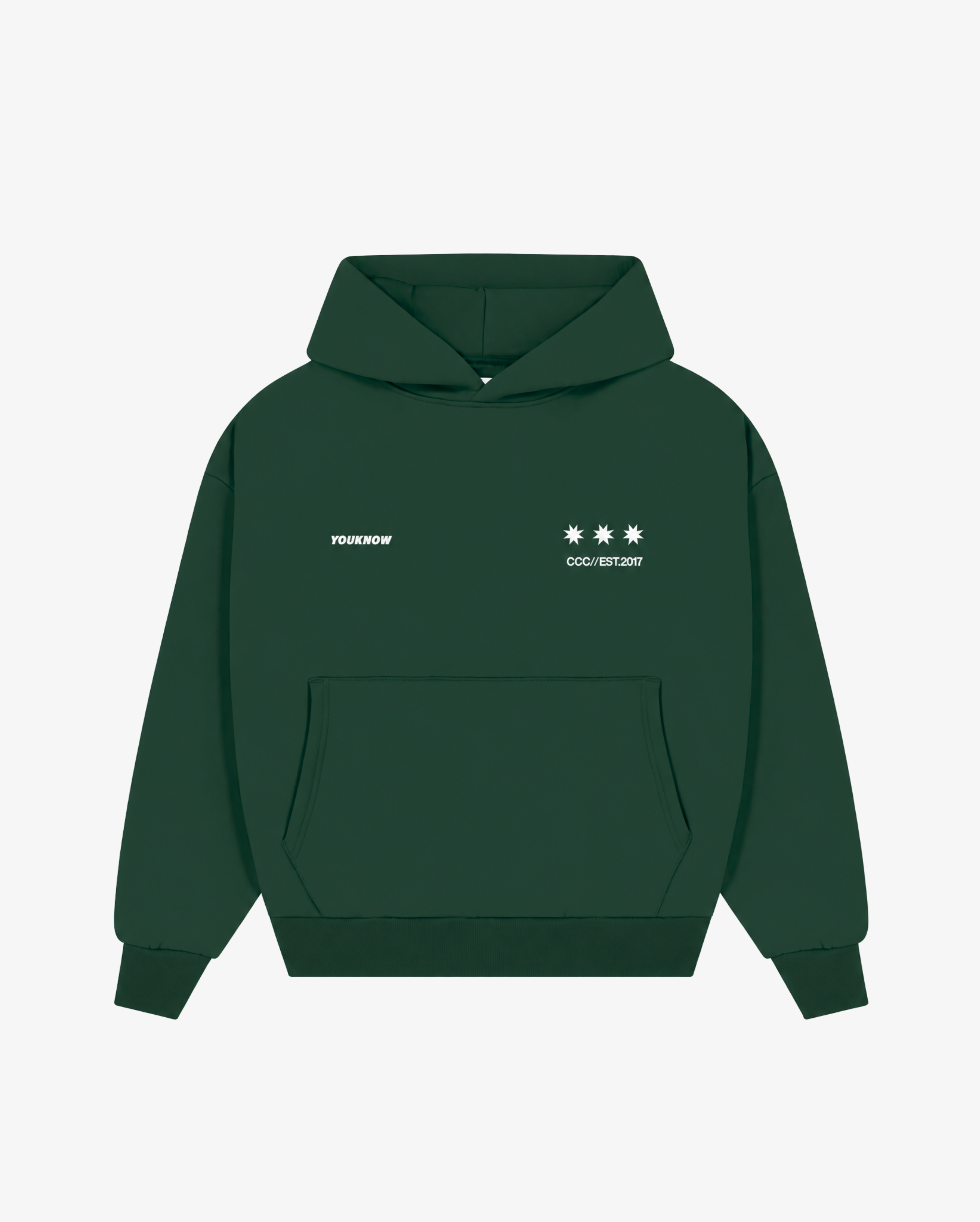Big Back Hoodie | Pine Green-5