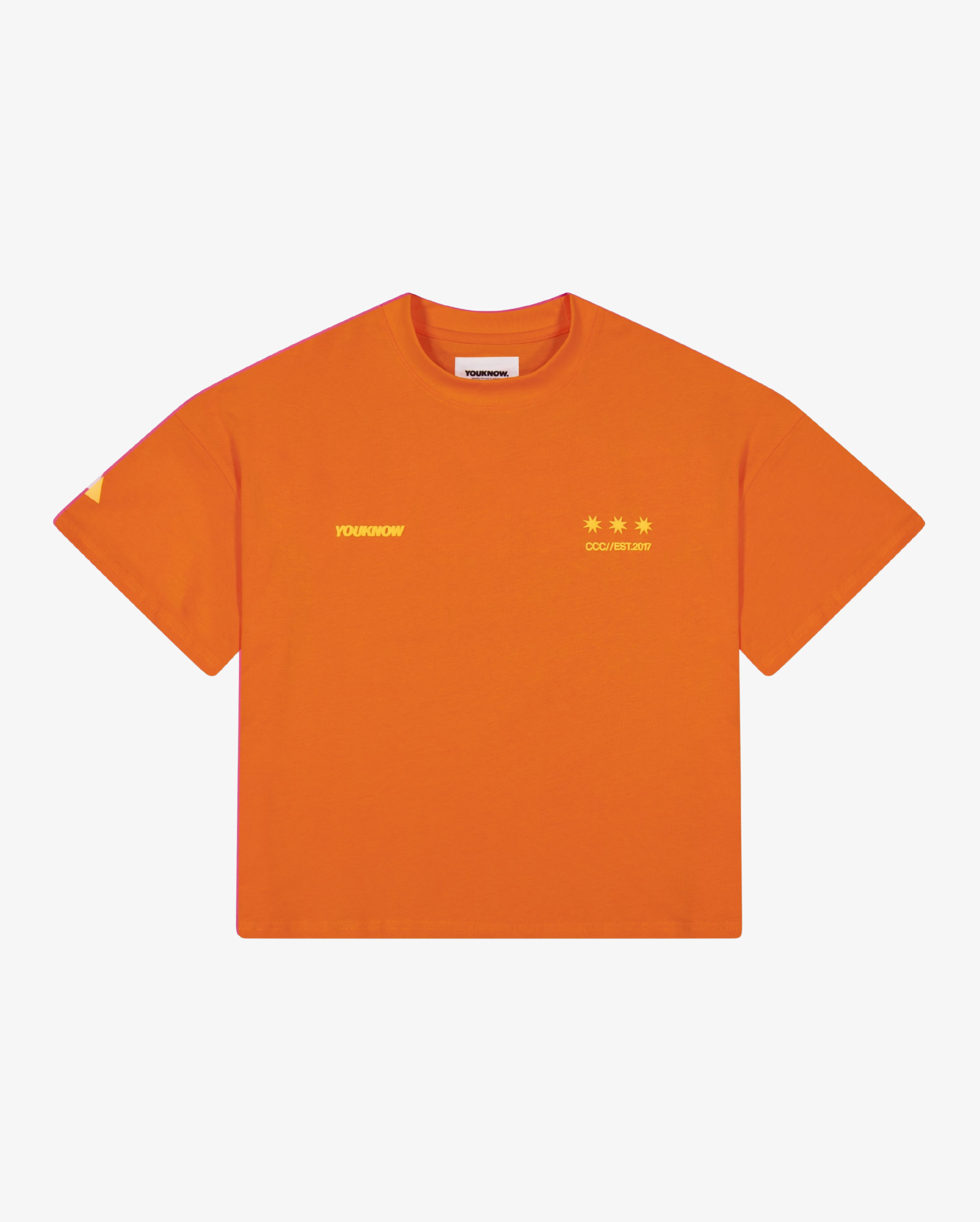 Big Back Tee | Orange Sherbert