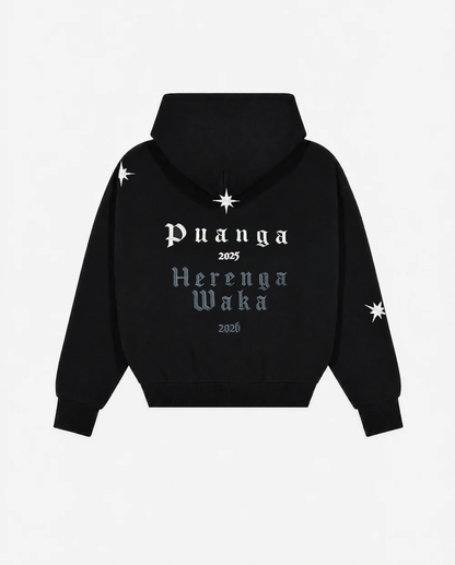 Adults Matariki Hoodie | Black