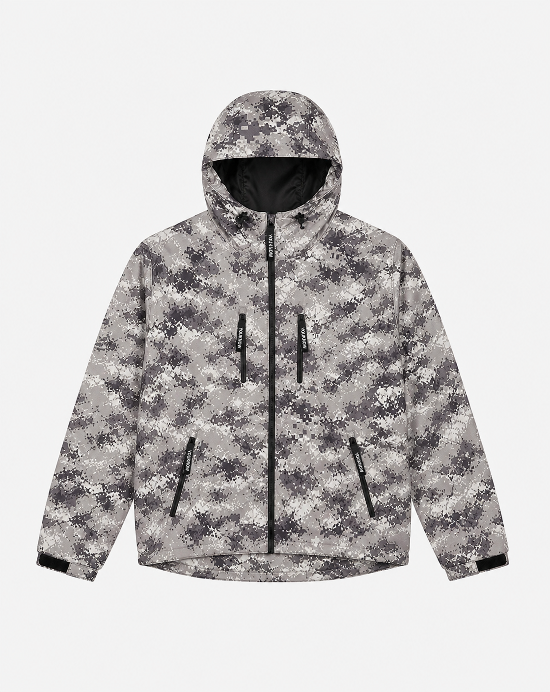 Full Zip Shell Jacket | Digi Camo
