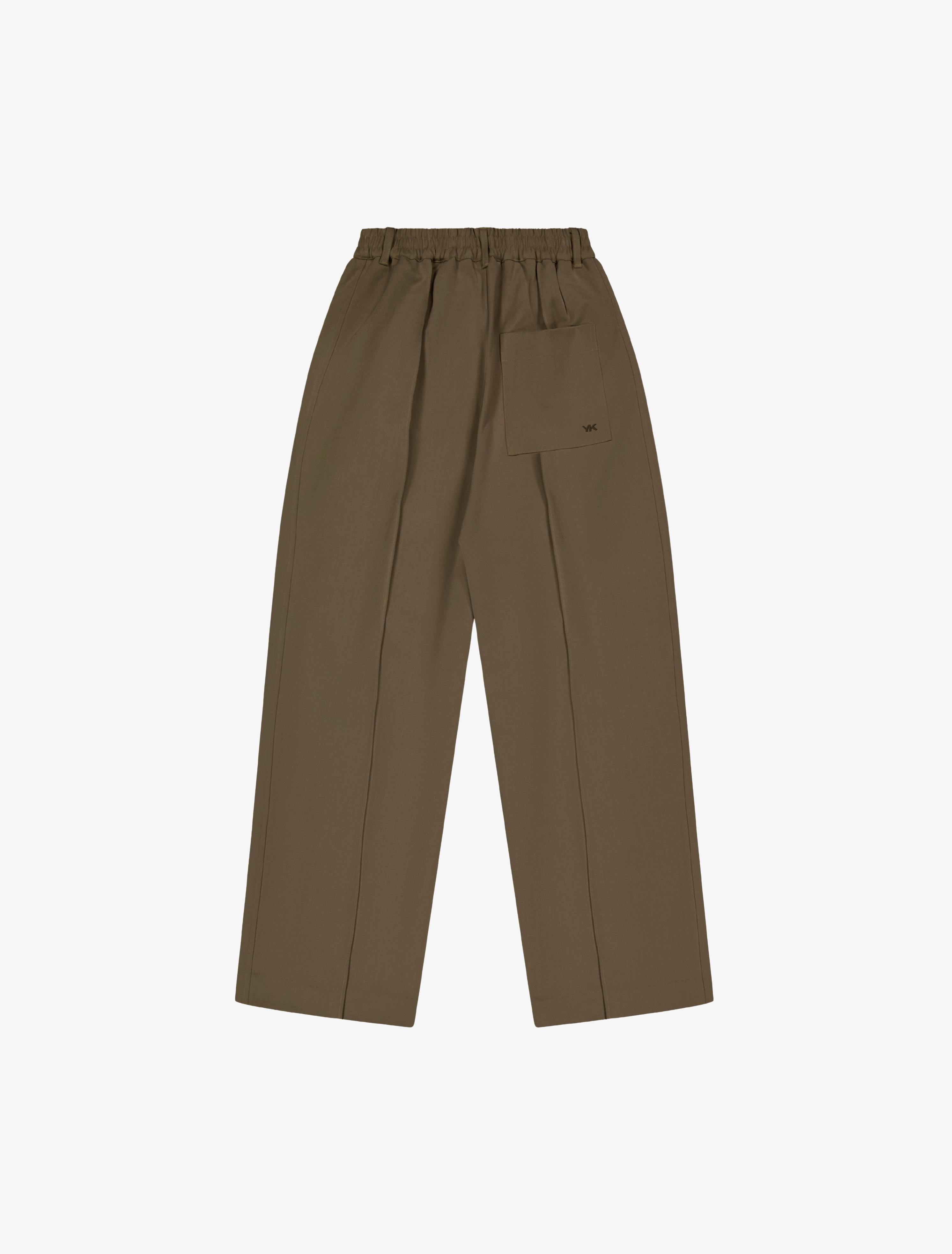 Nothing Draped Pleated Pants | Brown-6