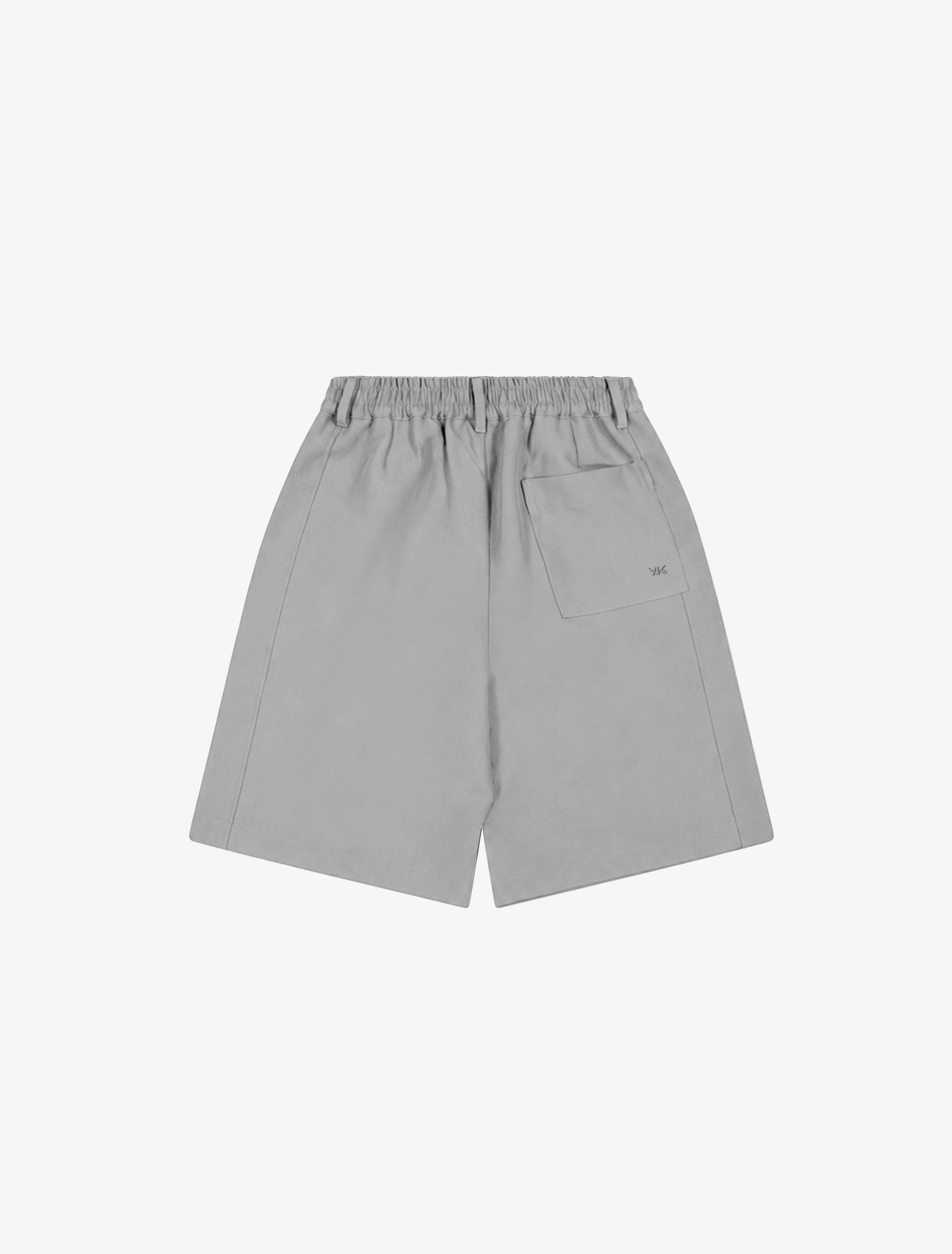 Nothing Draped Pleated Shorts | Charcoal-2