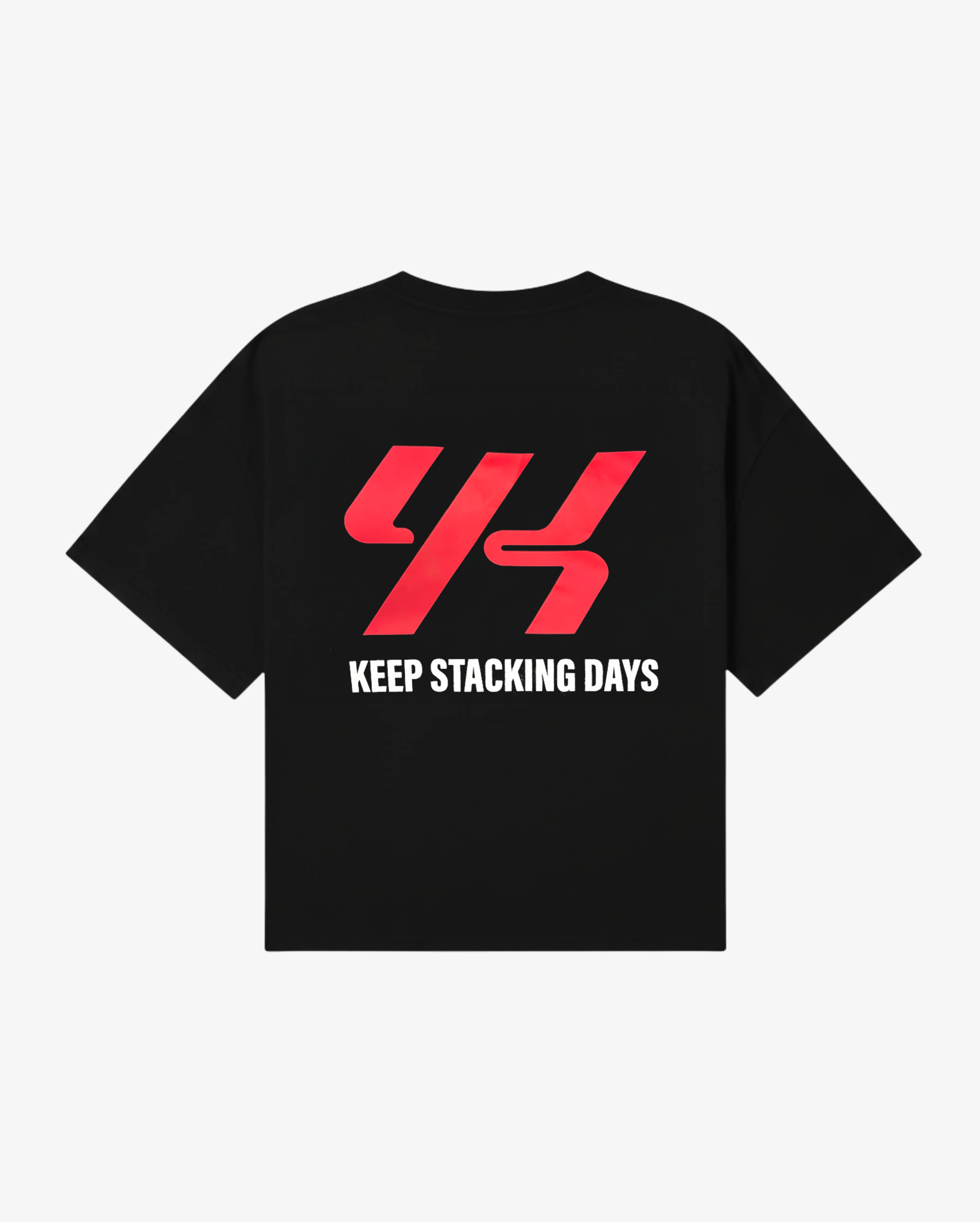 YK Move Keep Stacking Days Evolve Tee | Black