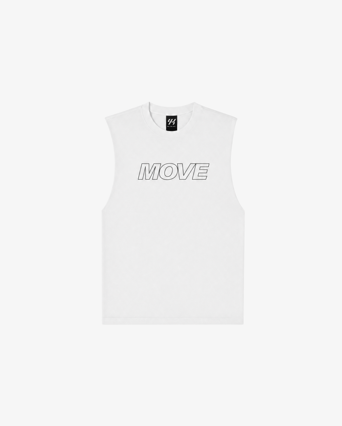 YK Move Flow Tank | White