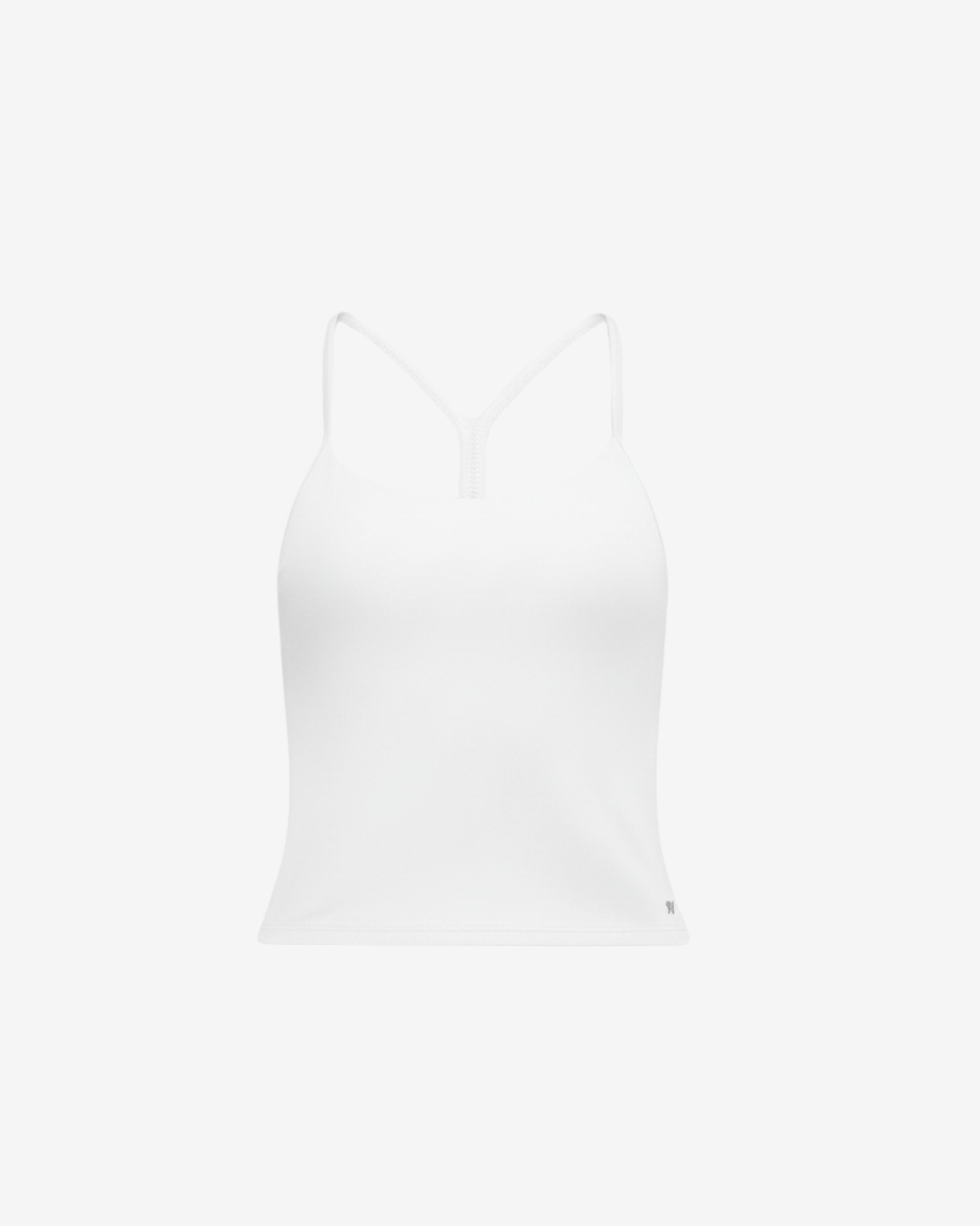 YK Move Cloud Scoop Top | White
