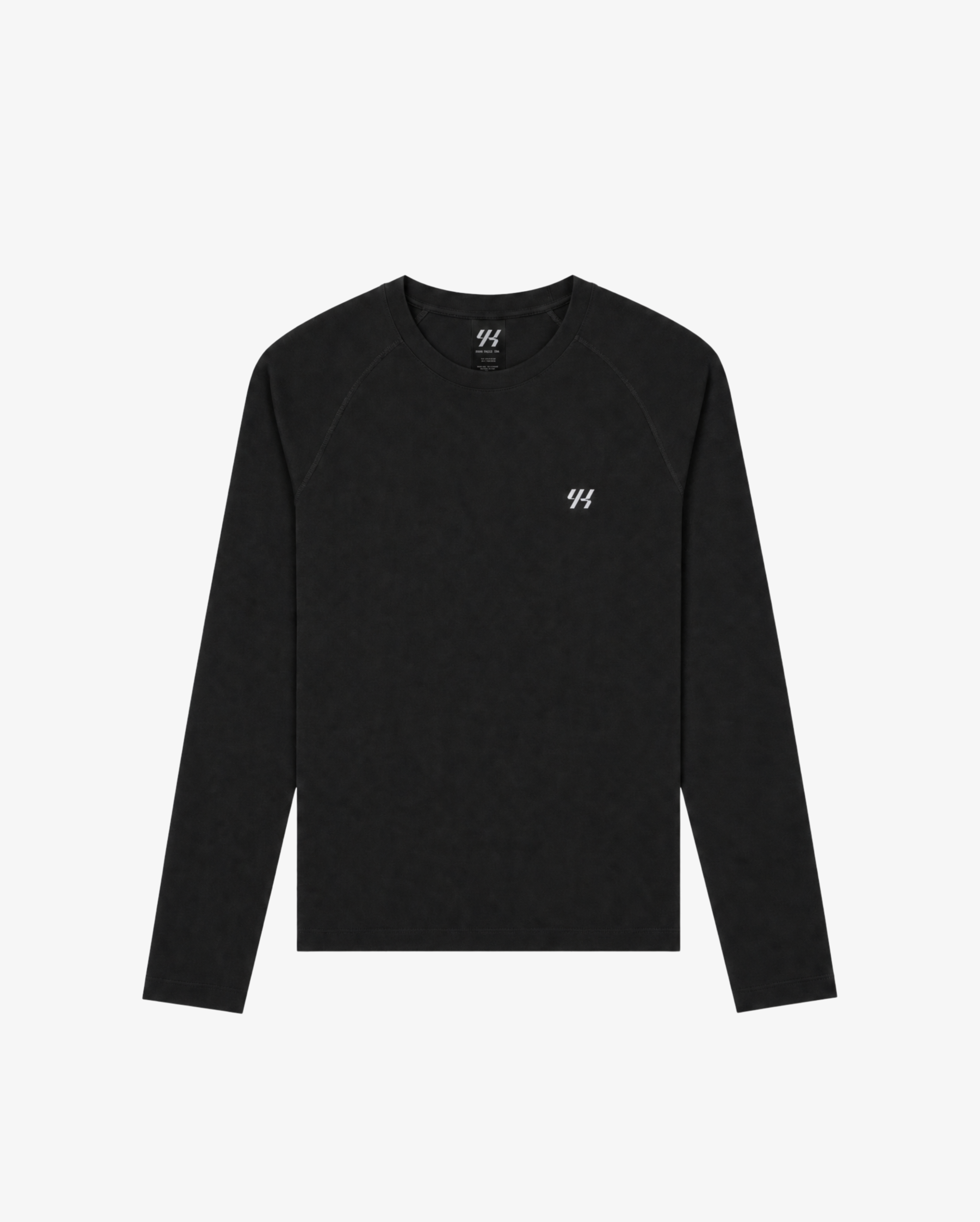 YK Move Fitted LS Tee | Black-1