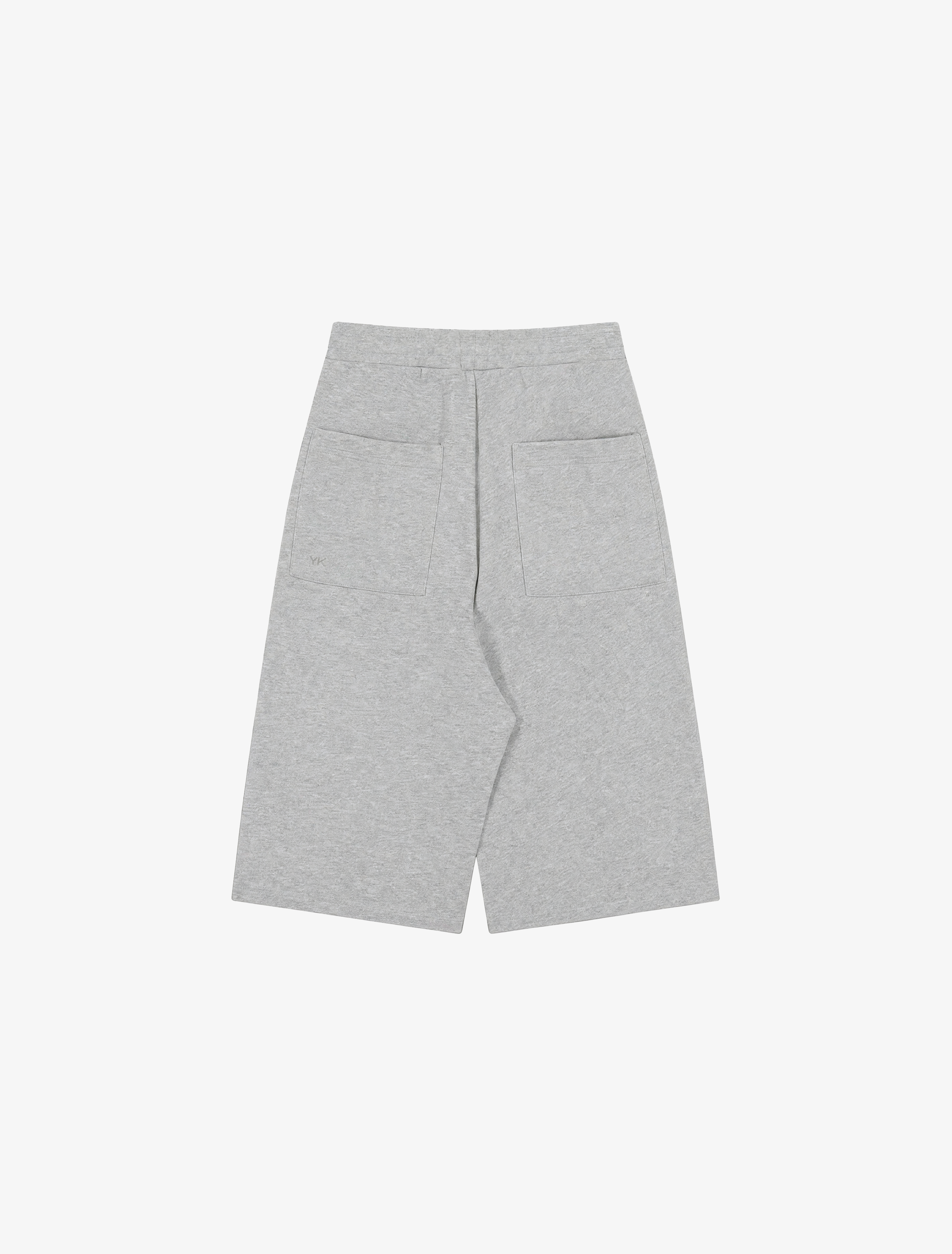 Nothing Form Longline Shorts | Grey Marle-6