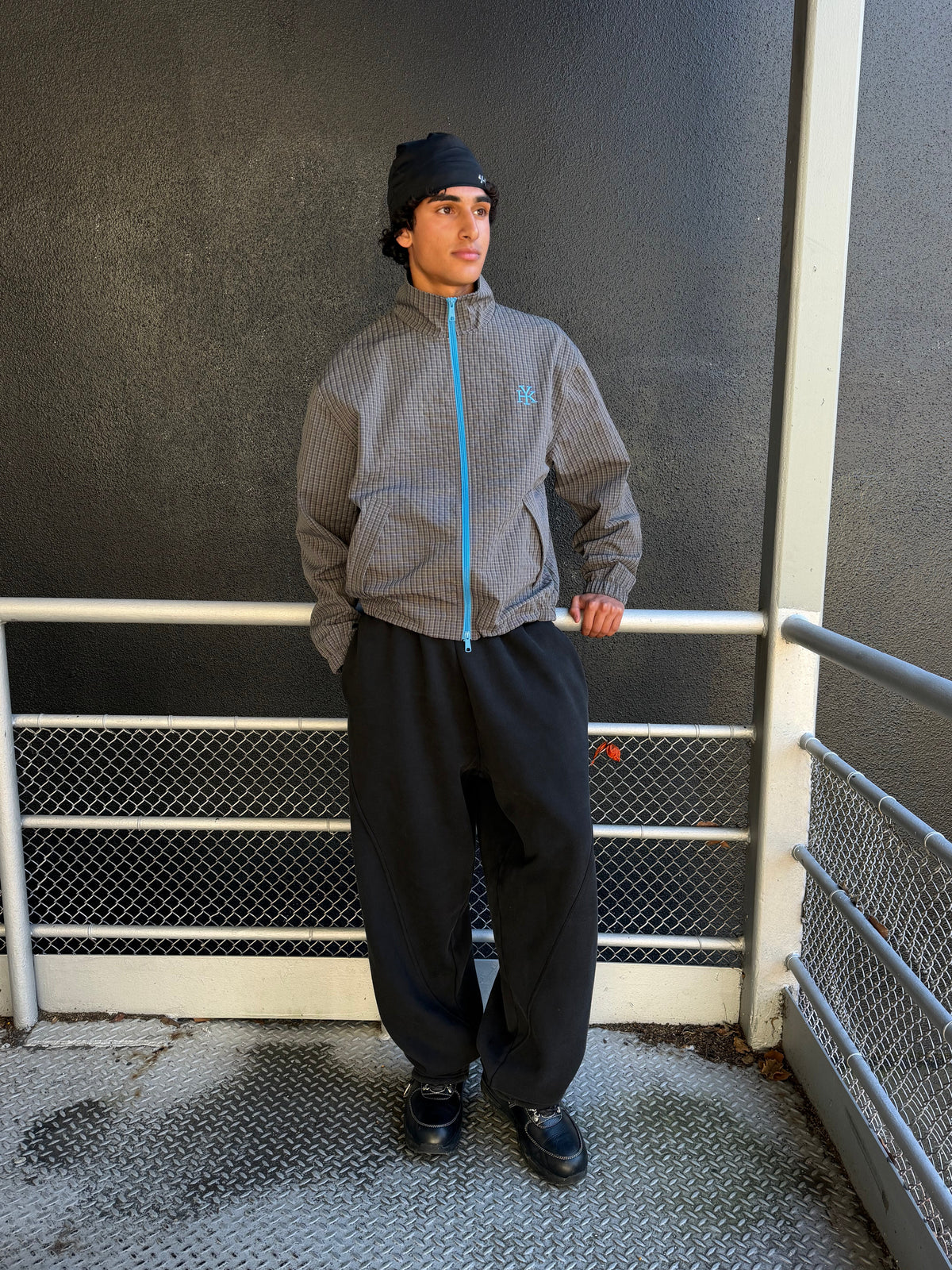 Windbreaker | Grey Check