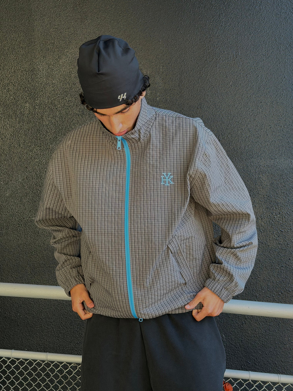 Windbreaker | Grey Check
