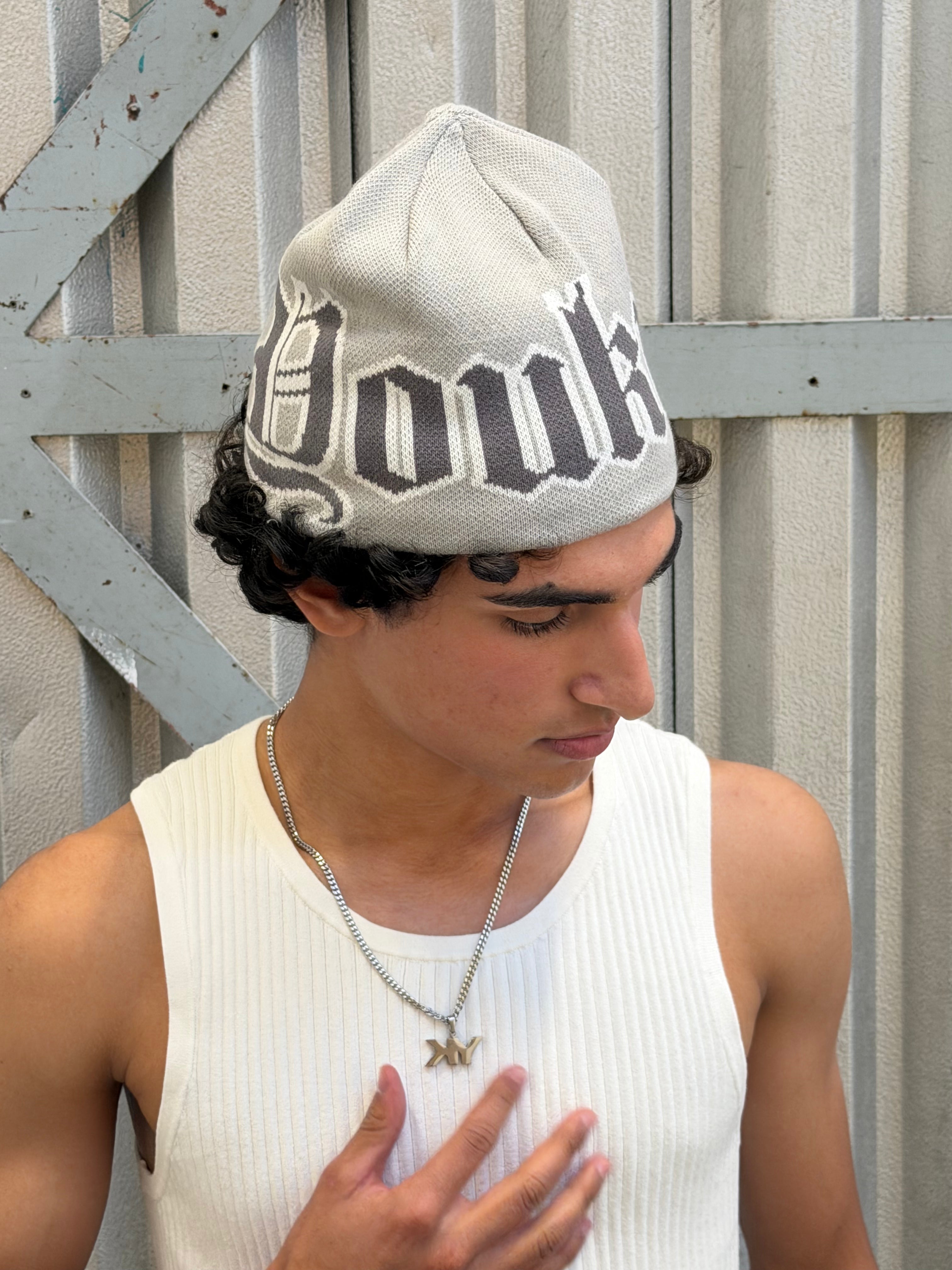 Jacquard Beanie | Charcoal