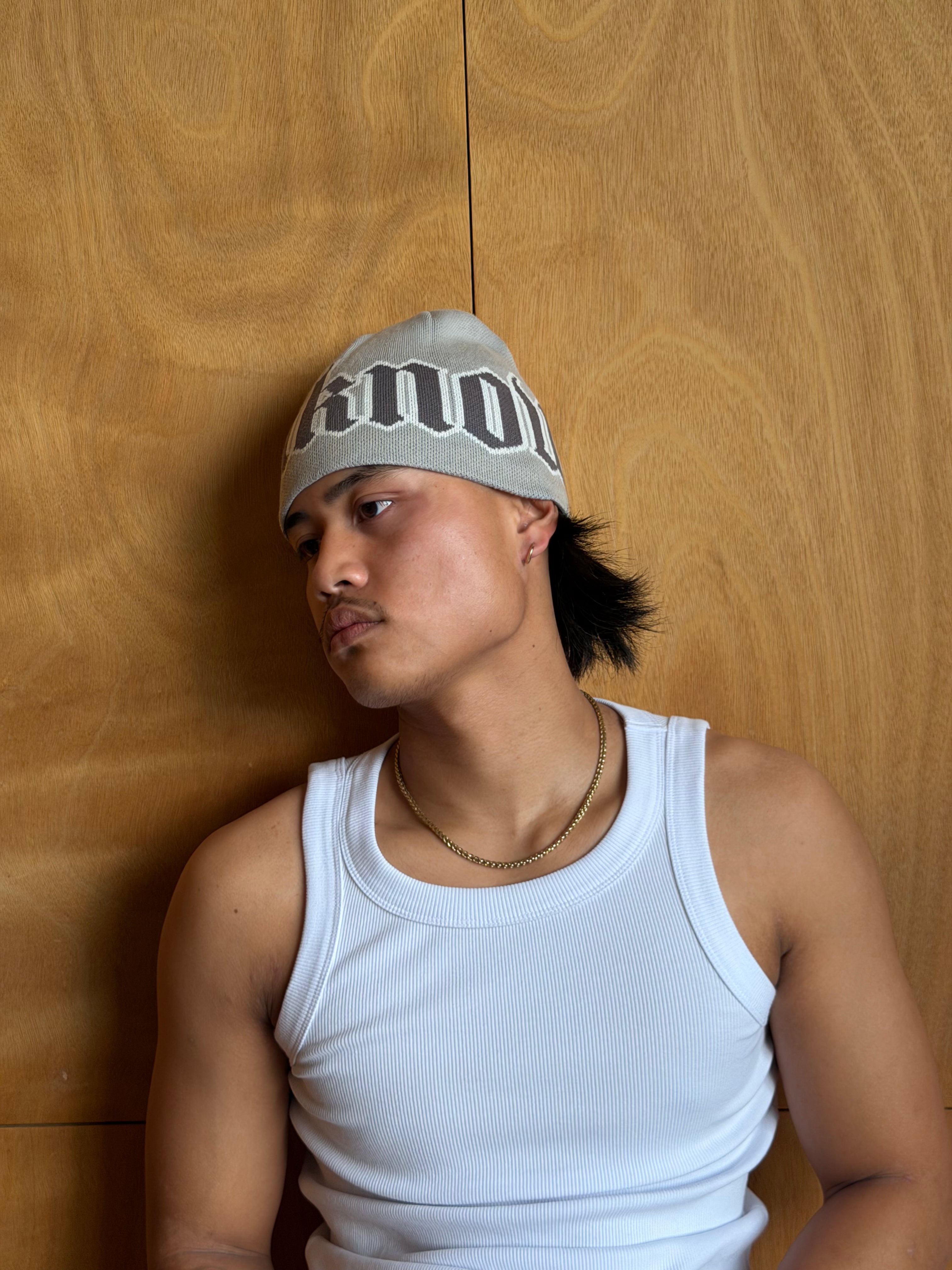 Jacquard Beanie | Charcoal