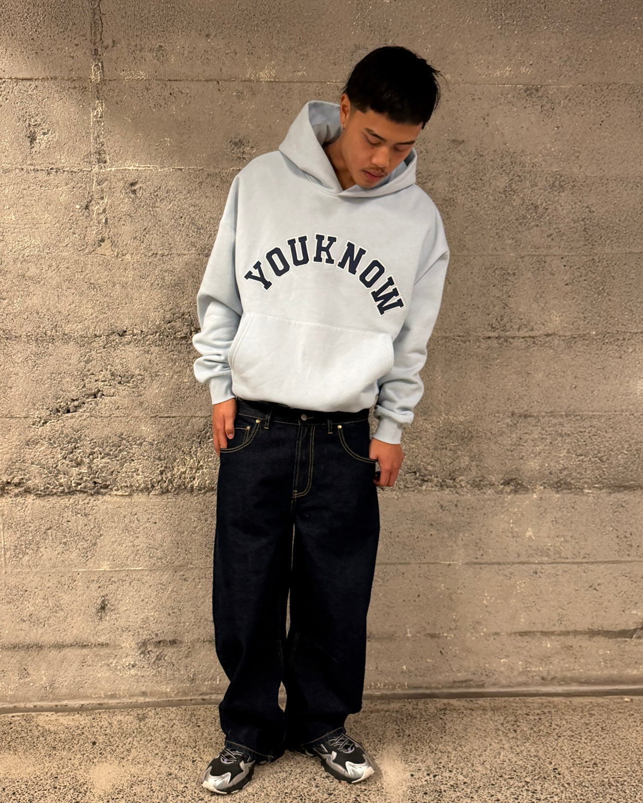Varsity Hoodie 2.0 | Baby Blue