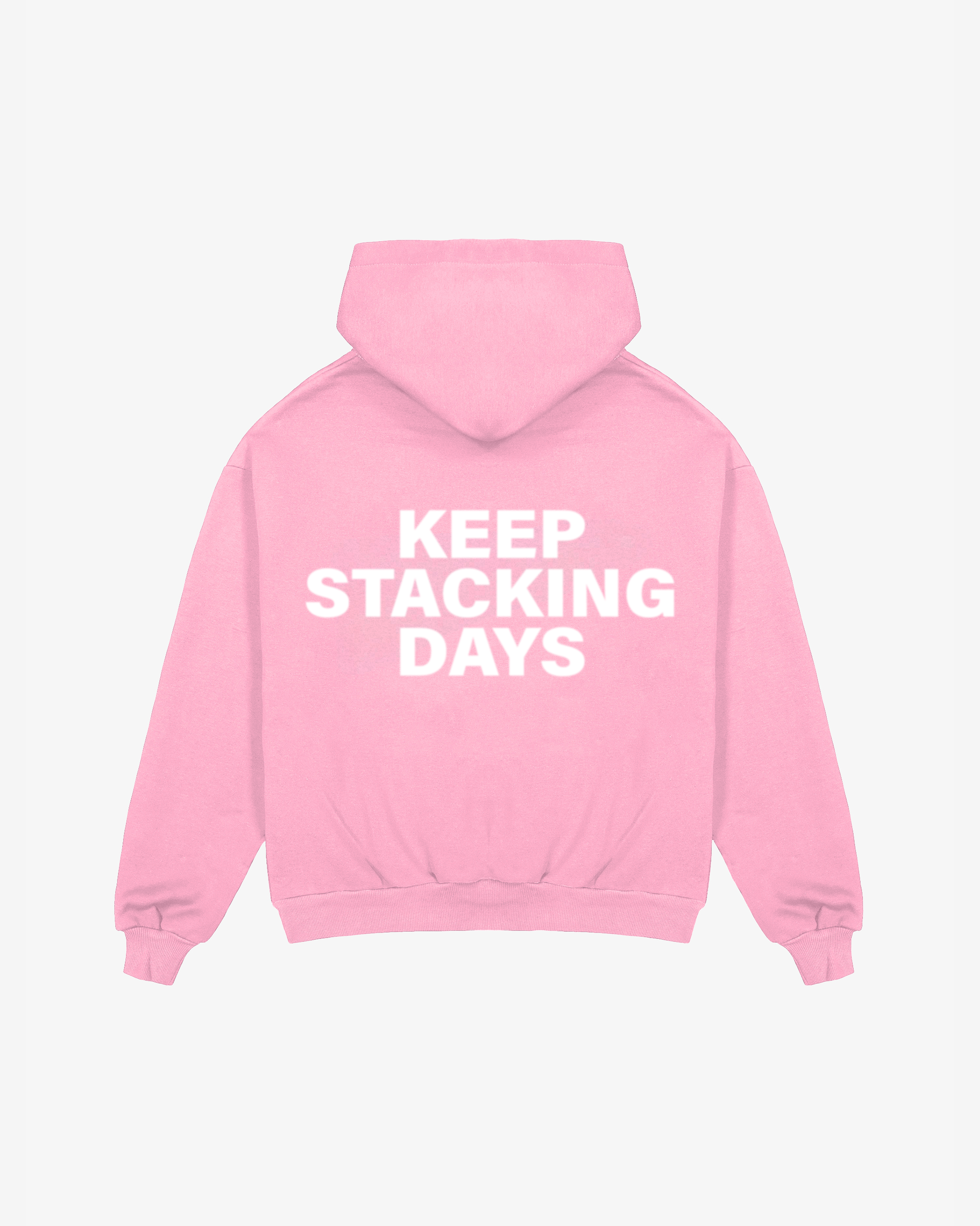 Stacking Days Hoodie | Pink