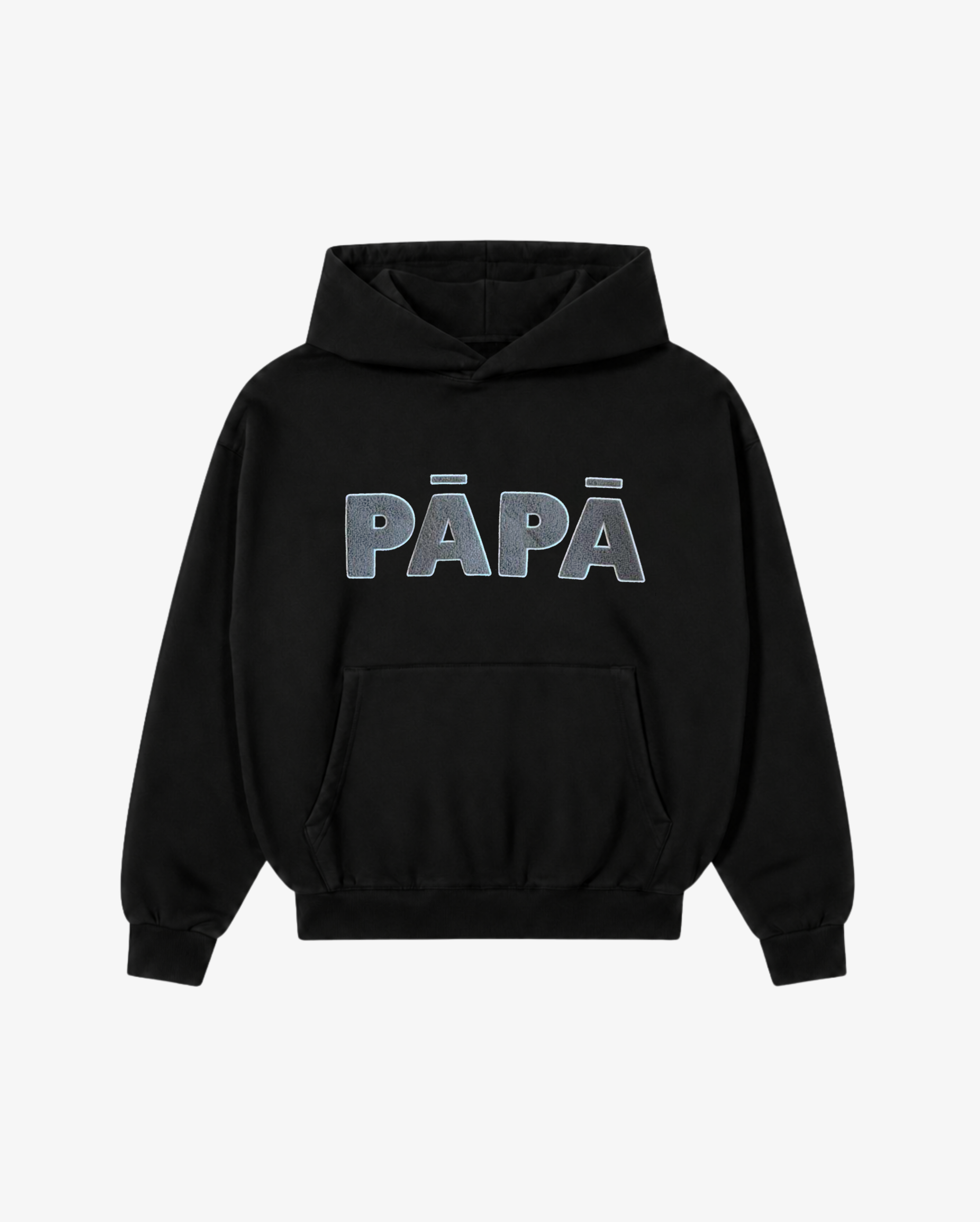 YK Pāpā Hoodie | Black-1