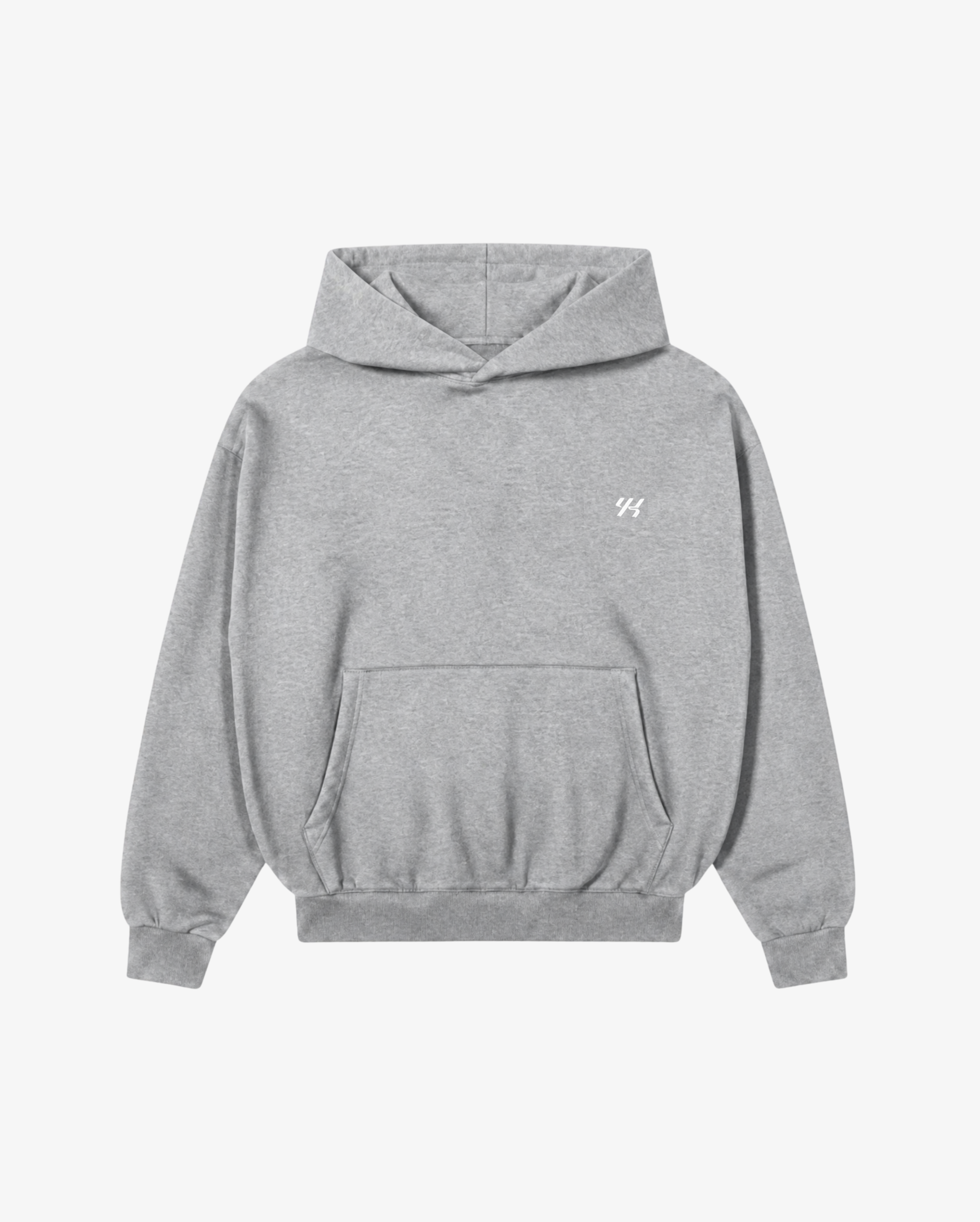 YK Move Reset Hoodie | Grey Marle